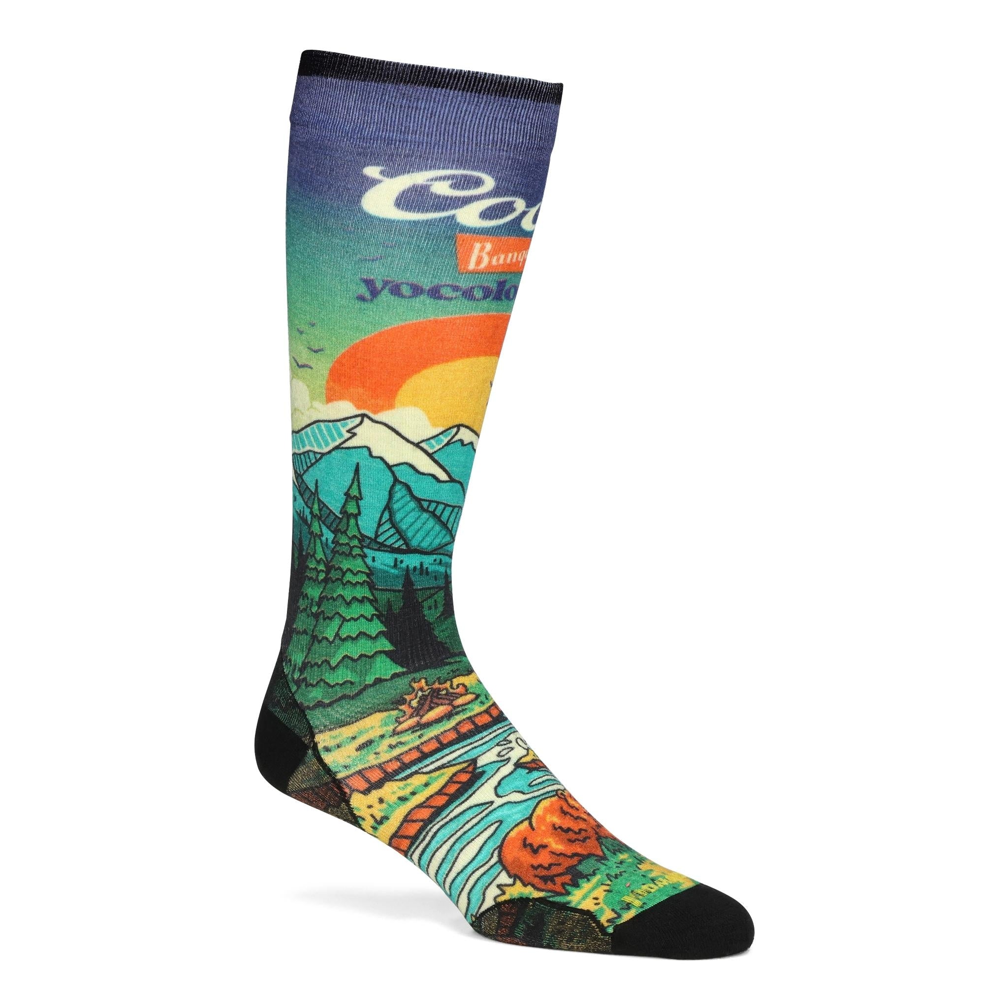 Smartwool x  YoColorado x Coors Banquet Over the Calf Ski Socks - LIMITED EDITION