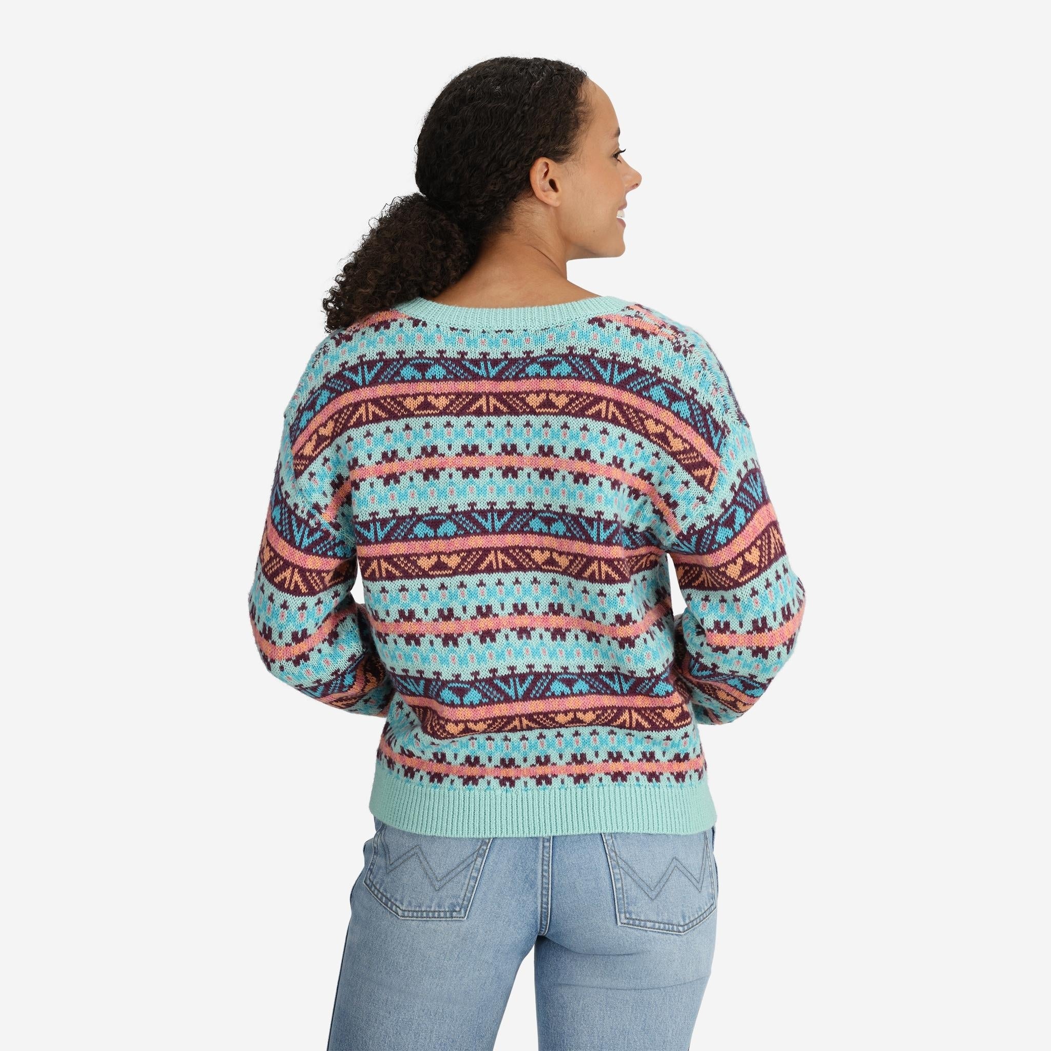 Women's Fair Isle Knit Sweater