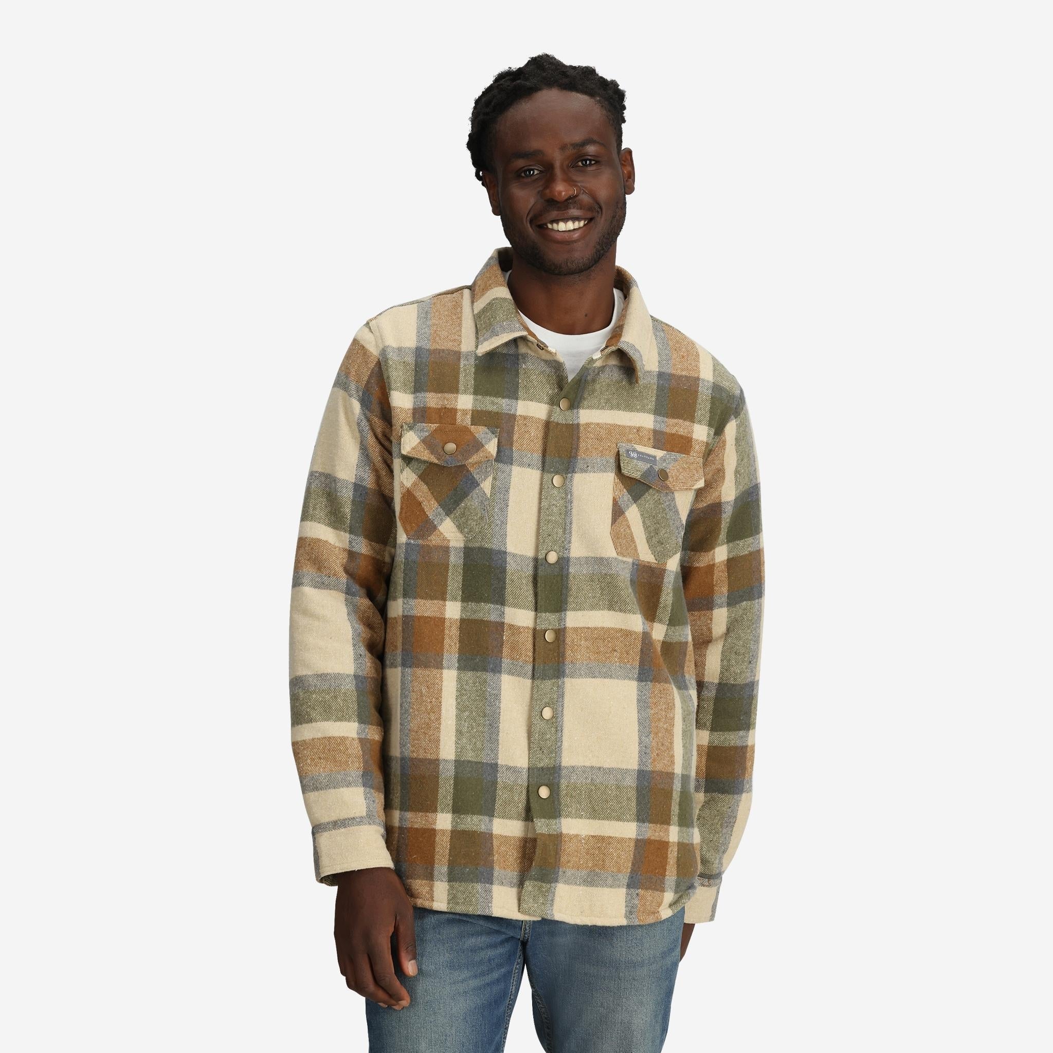 Full flannel jacket hotsell