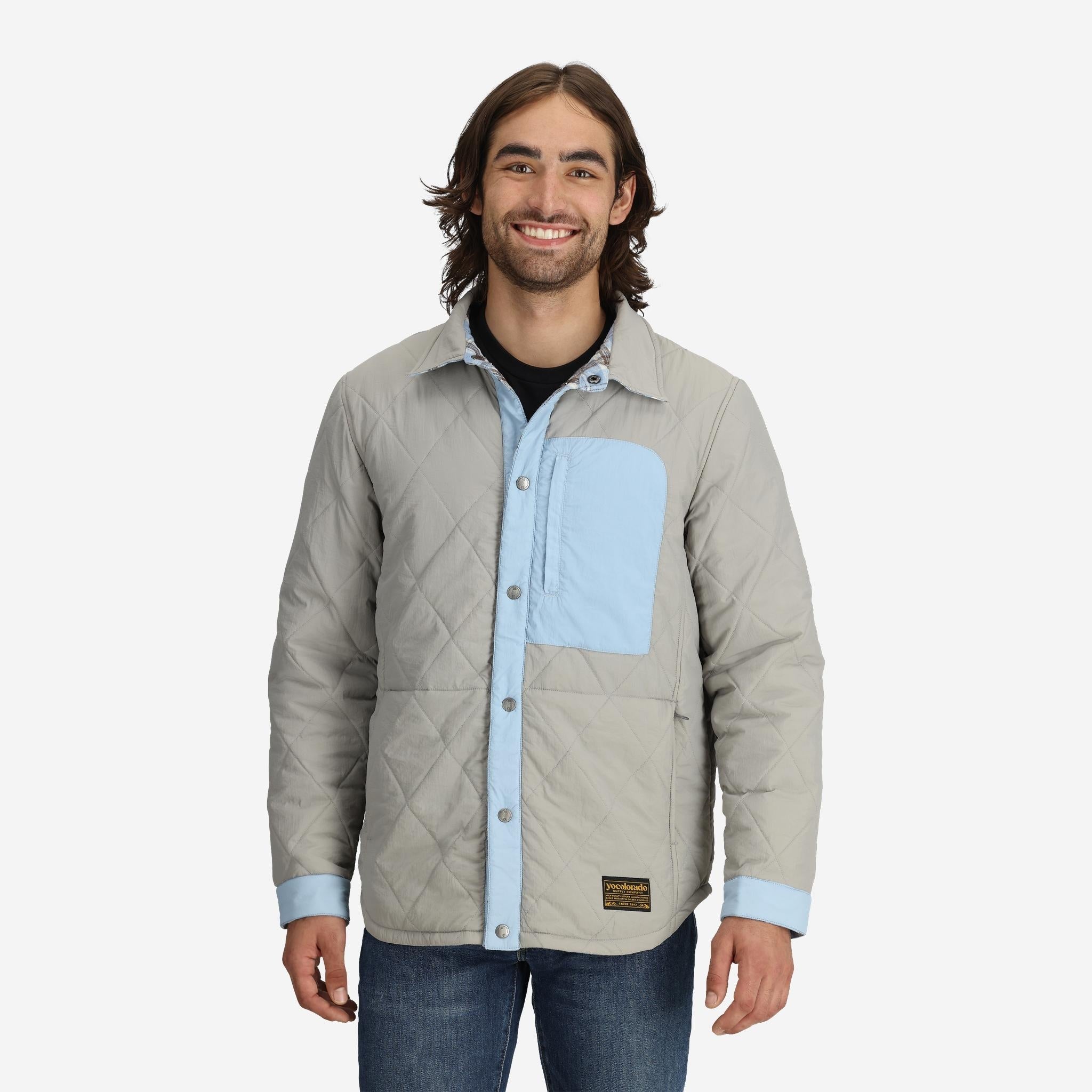 Men's Manitou Reversible Nylon Flannel Jacket