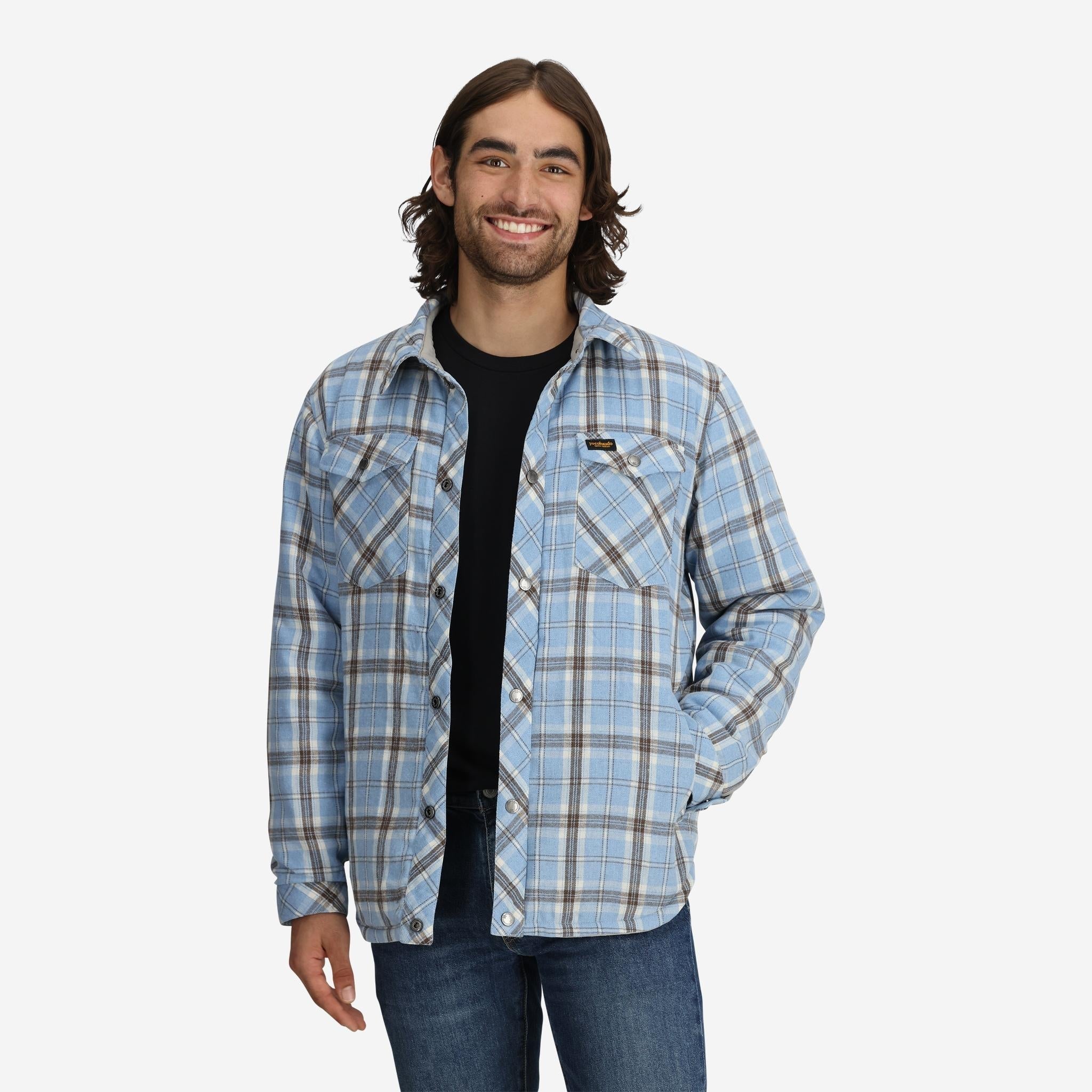 Men's Manitou Reversible Nylon Flannel Jacket