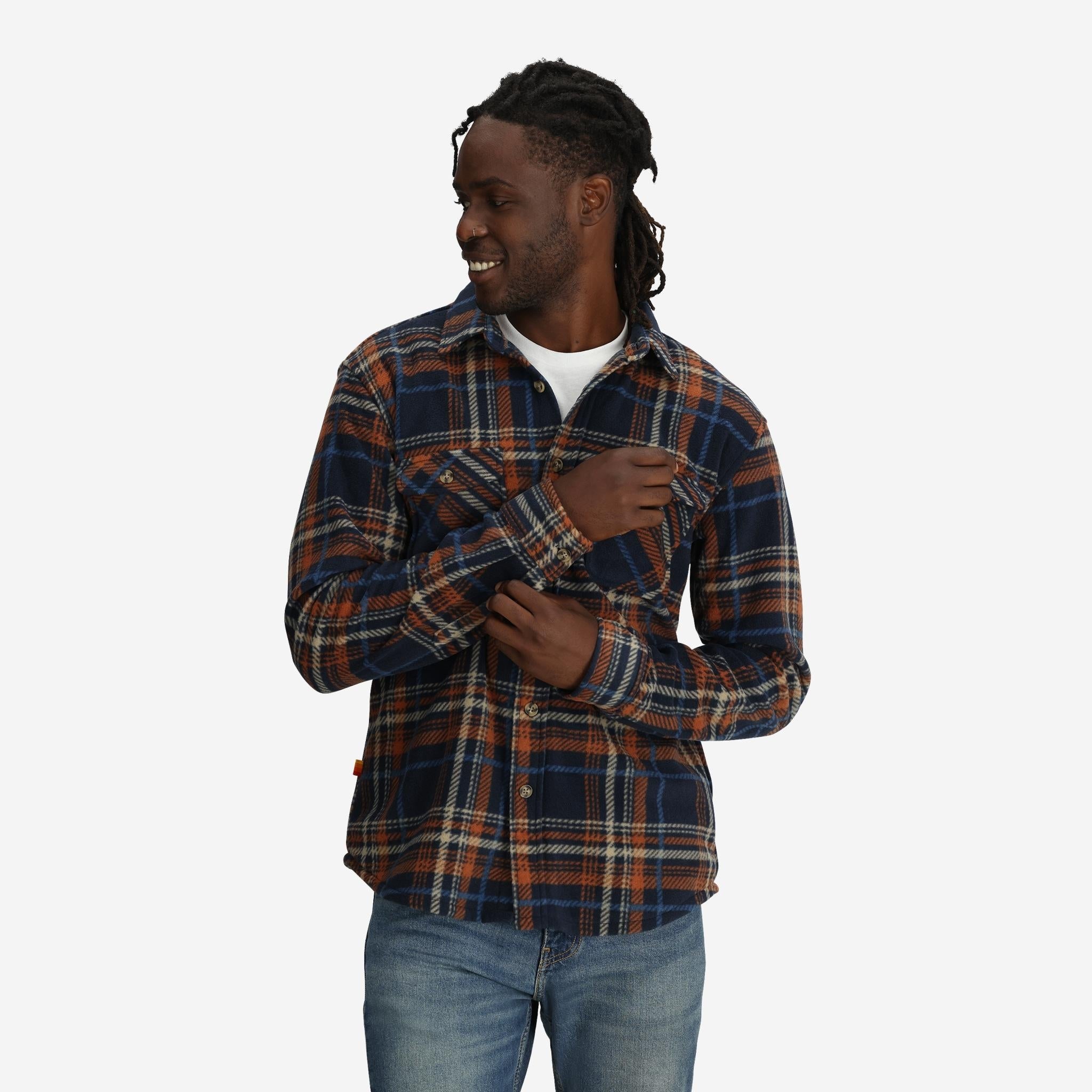 Men's Modesto Fleece Button Up