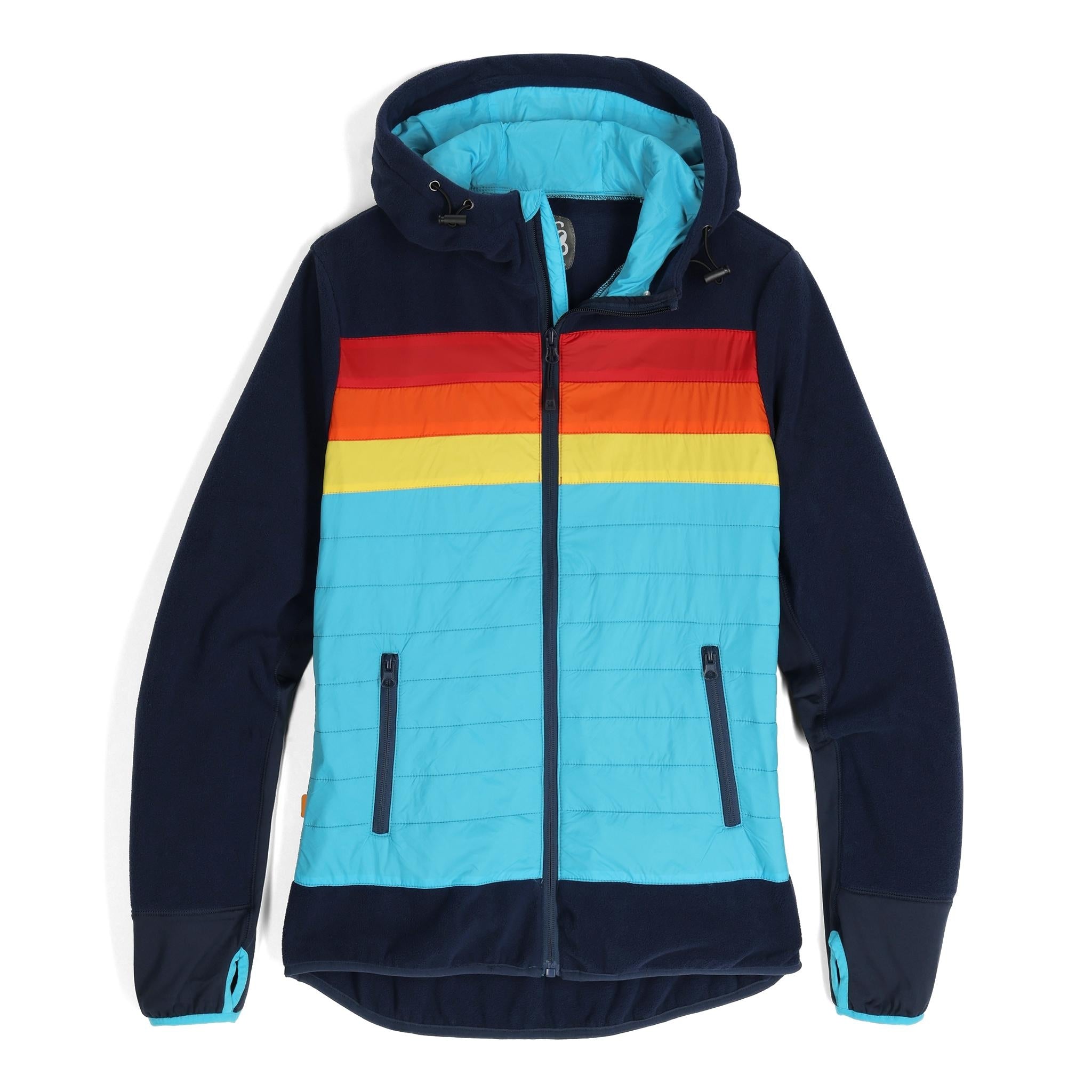 MUAHMUAH REVERSIBLE FLEECE HOOD JUMPER