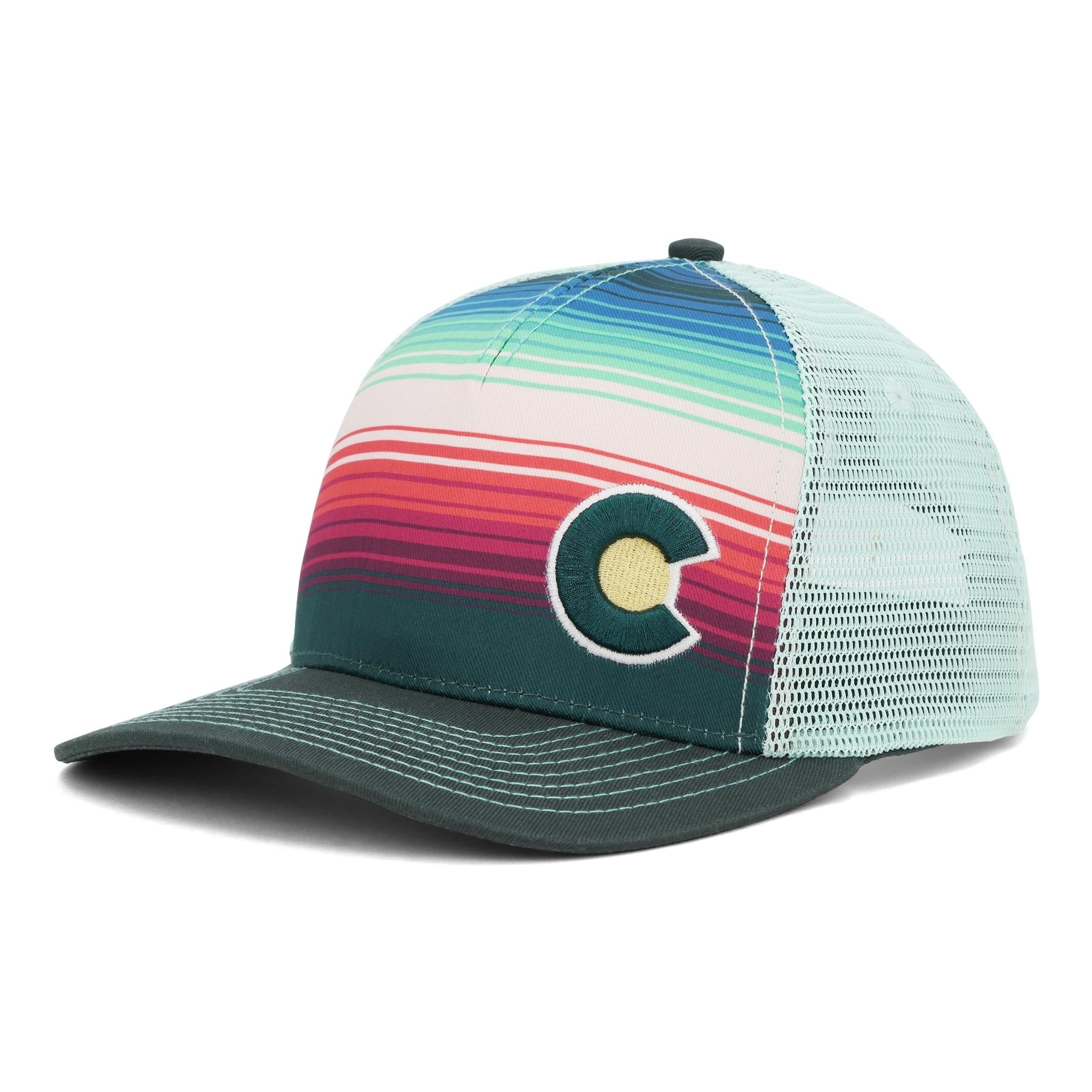 Newport Beach Serape Trucker Hat