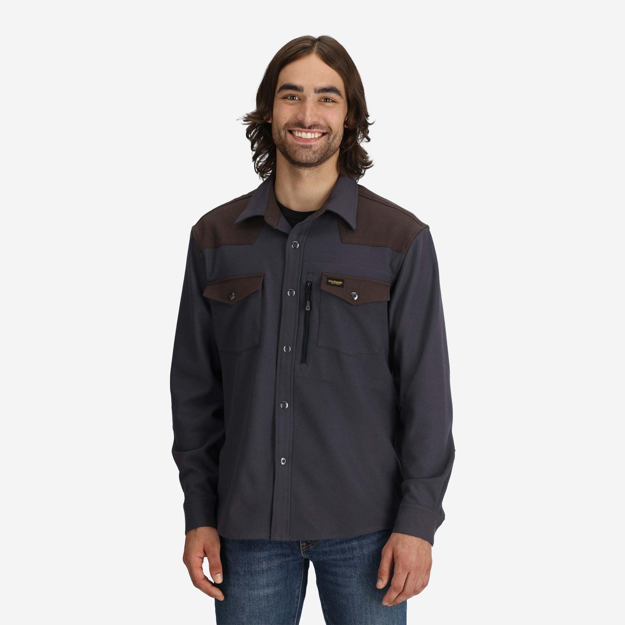 Men's Quandary Stretch Twill Snap Shirt