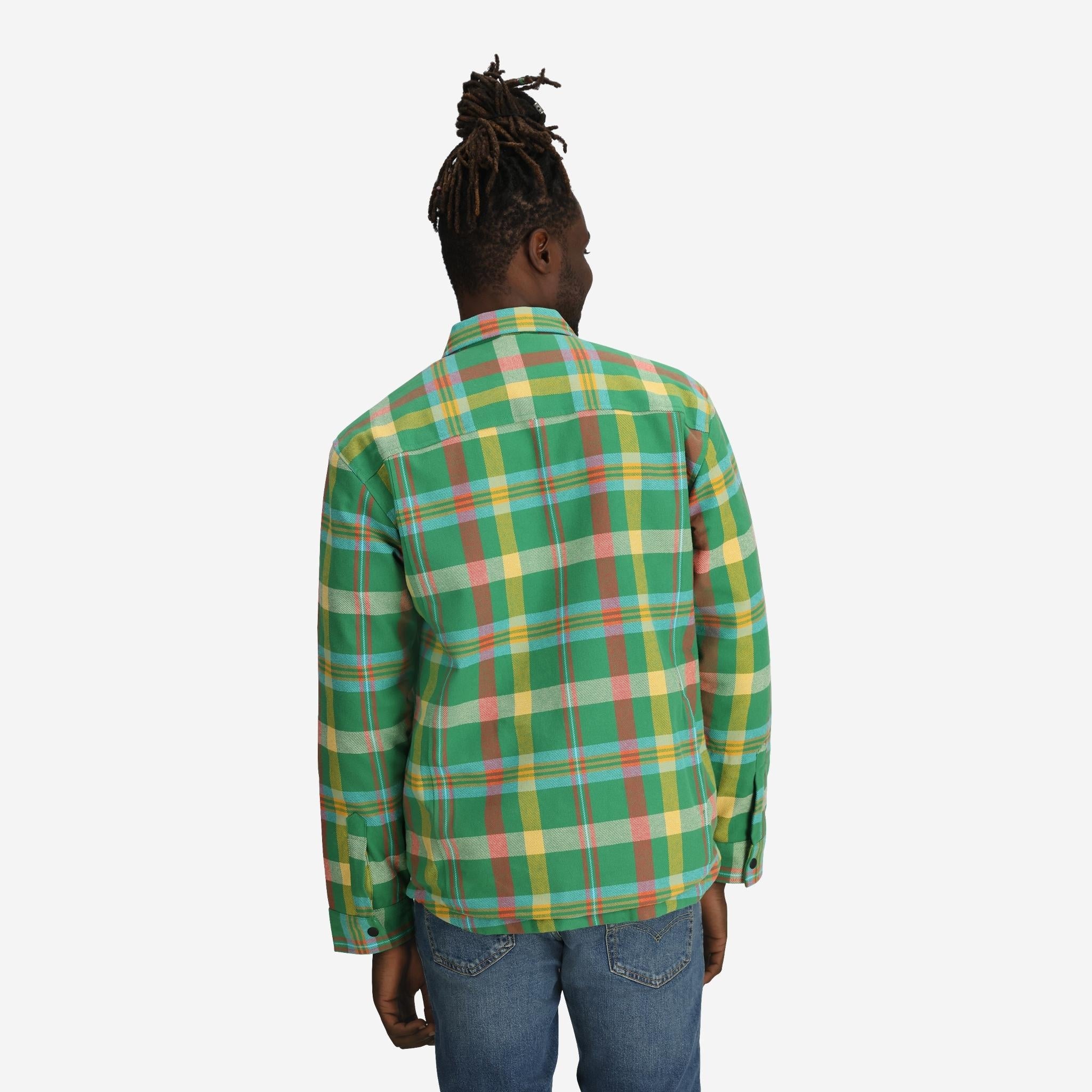 Men s Ryder Insulated Flannel Jacket in Green