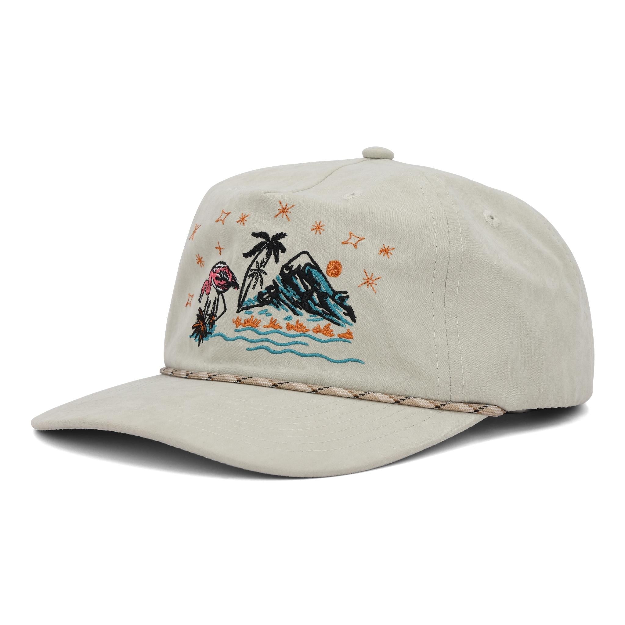 Great Sand Dunes Flamingo Rope Hat