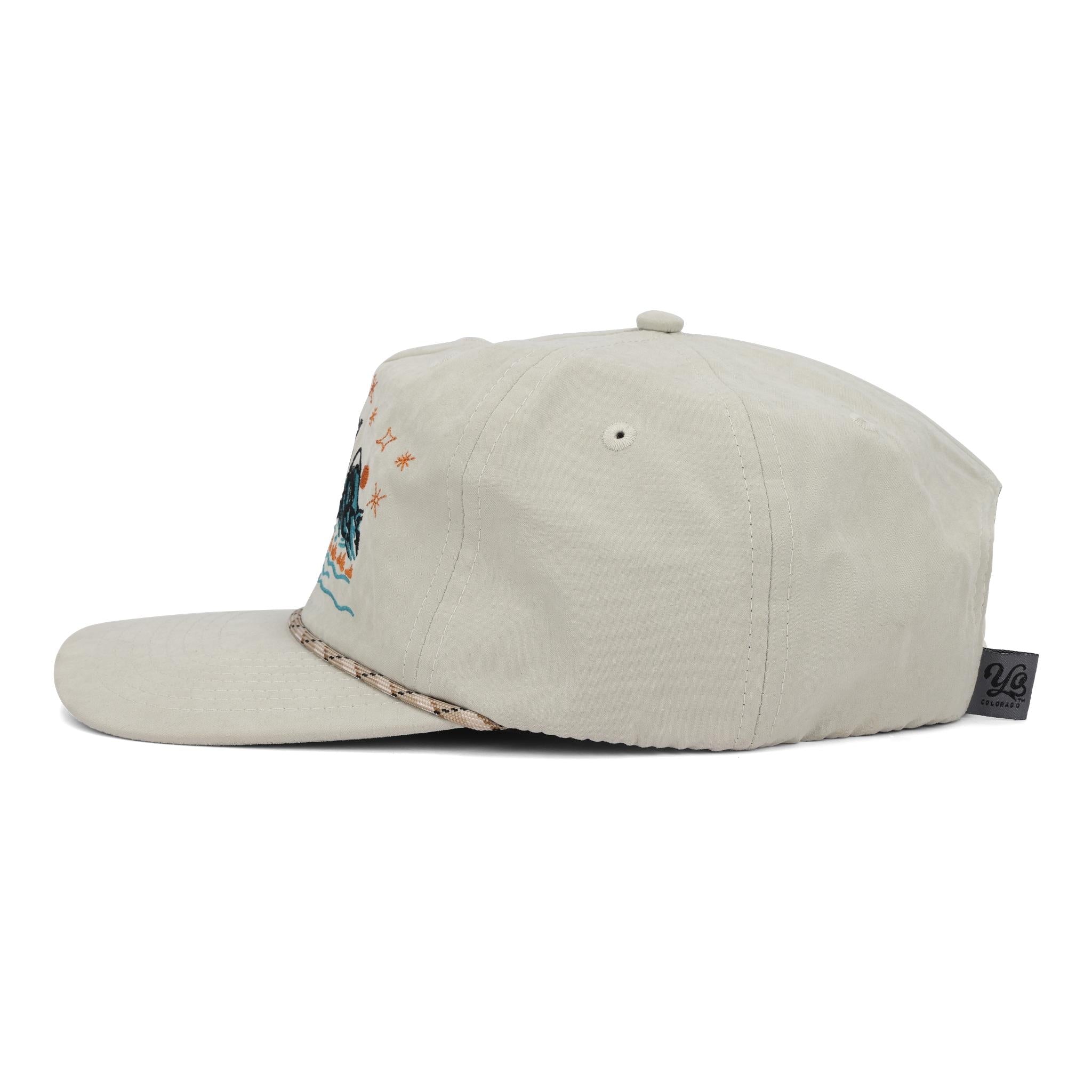 Great Sand Dunes Flamingo Rope Hat