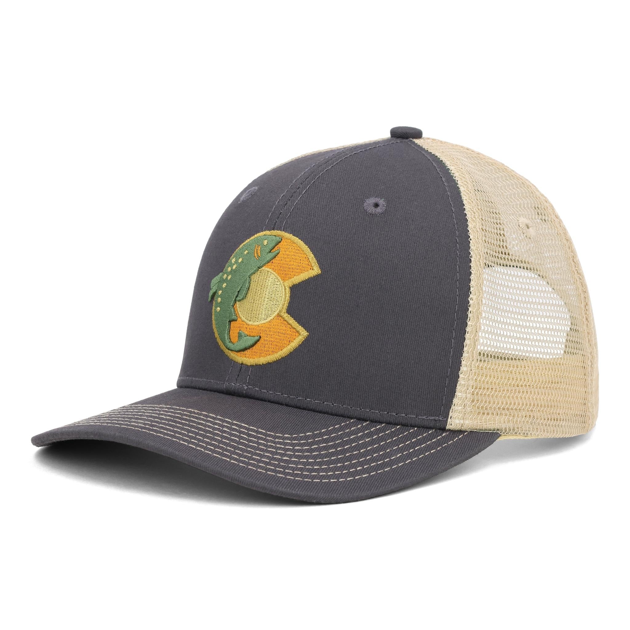 Colorado Twilight Trout Trucker Hat