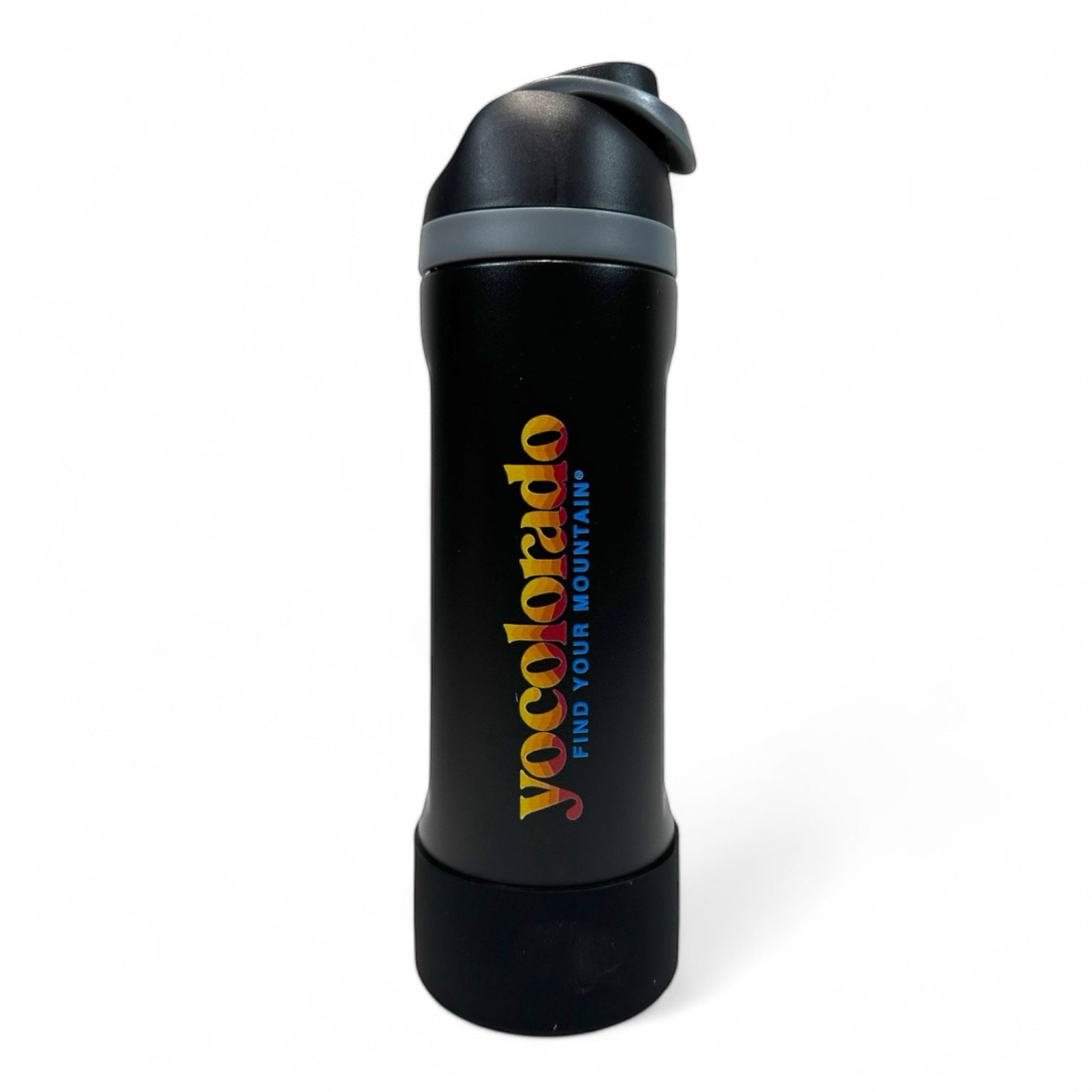 HydraTrail Sip Bottle in Carbon Black