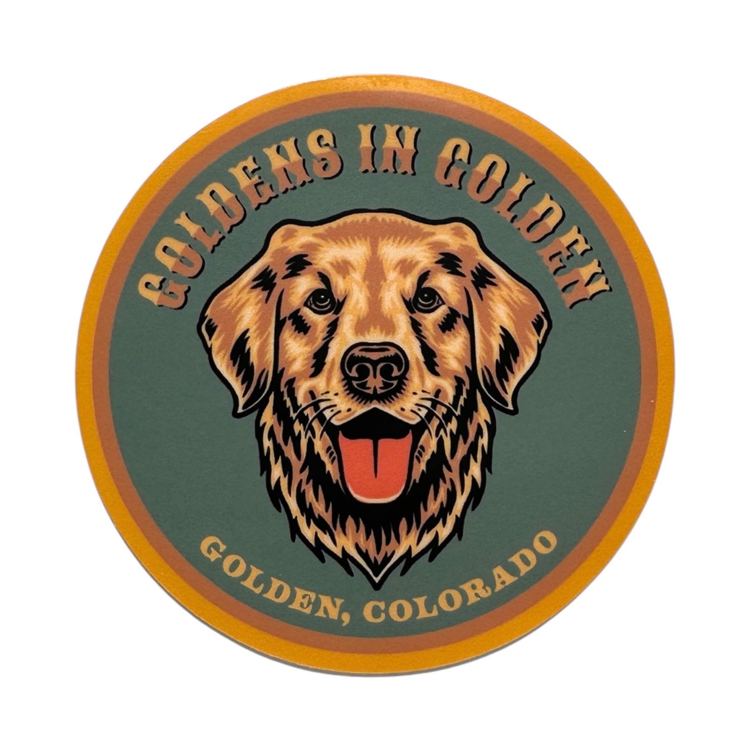 Goldens in Golden 2025 Sticker