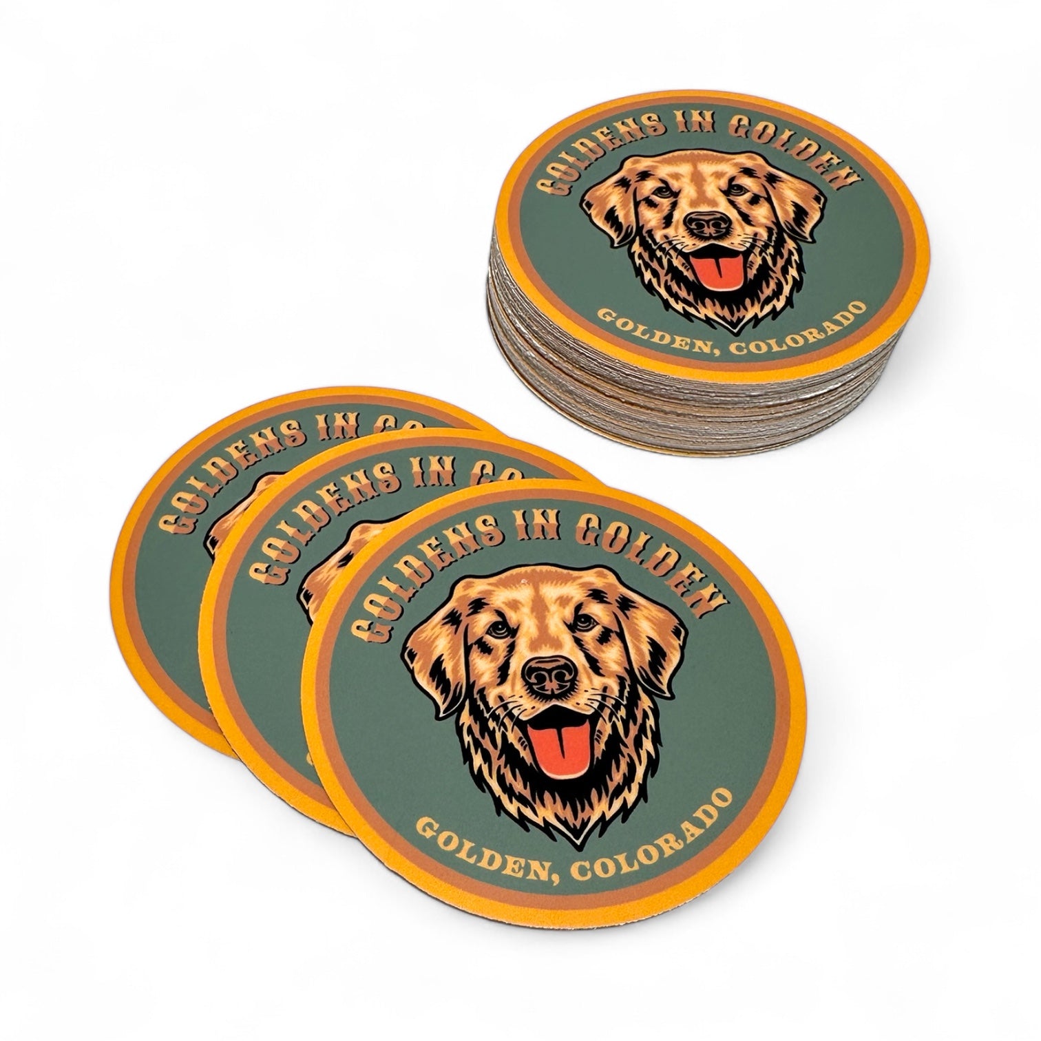 Goldens in Golden 2025 Sticker