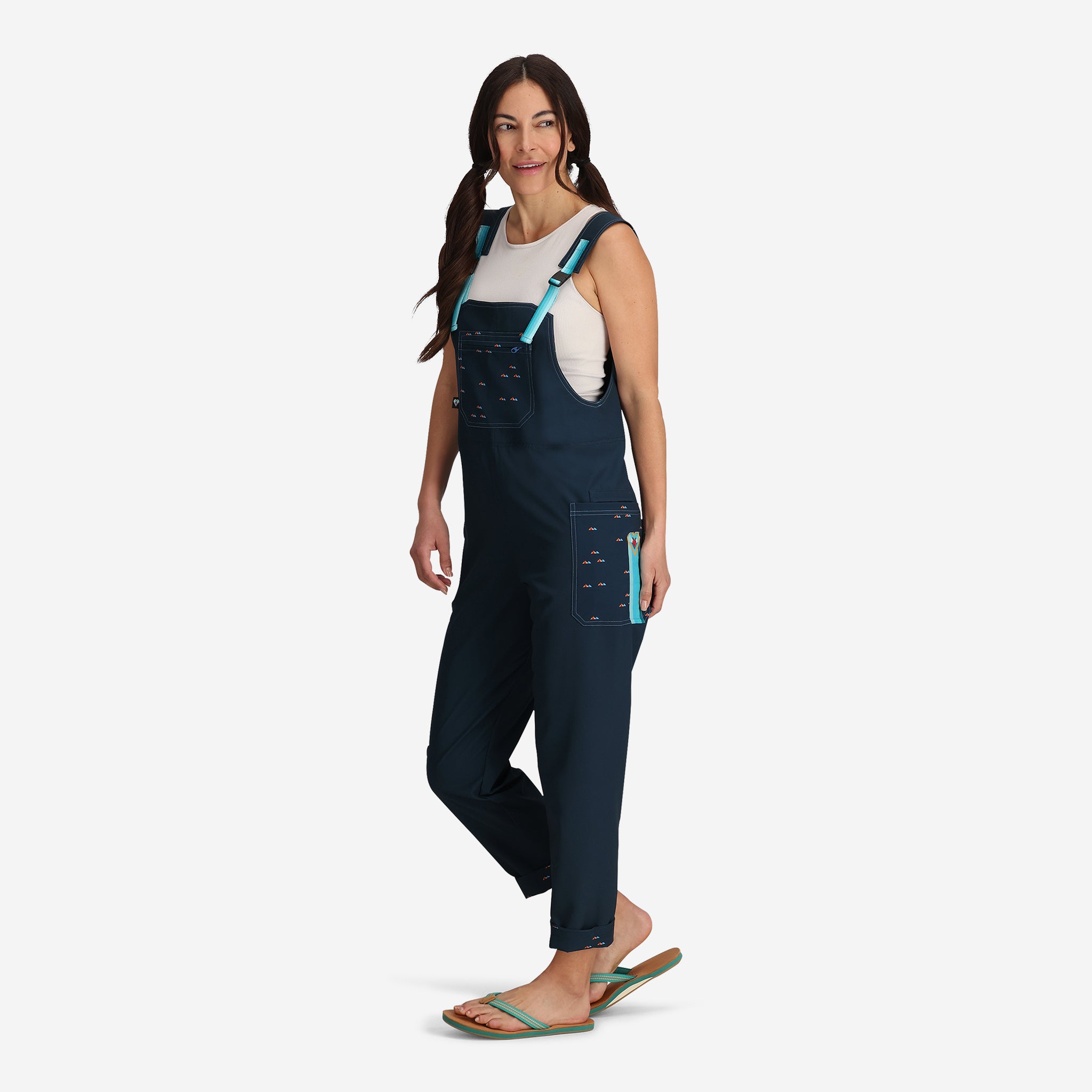 Women's Open Hearts All Day Overalls