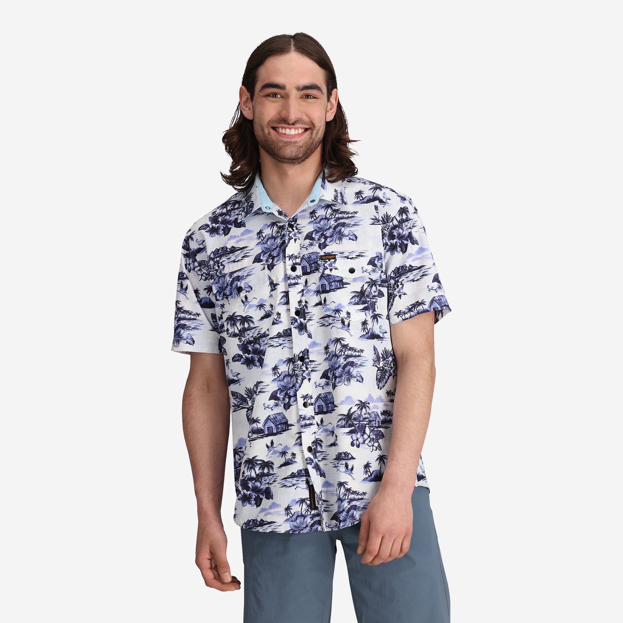 Men's Enduro Hawaiian Tech Shirt