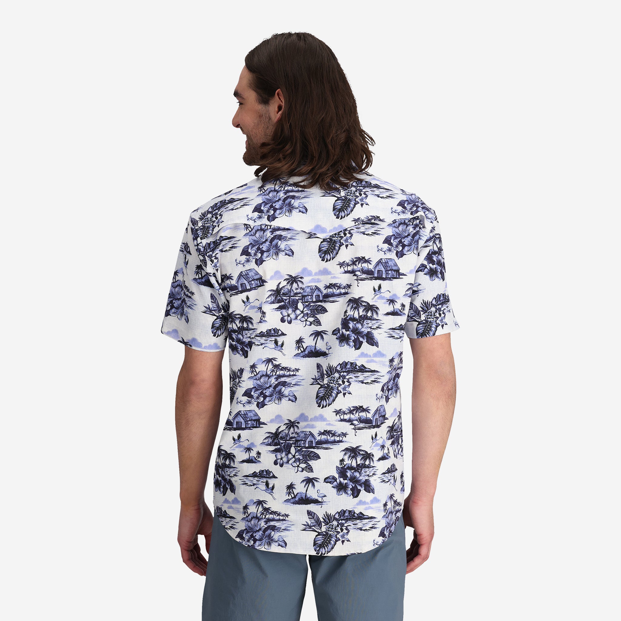 Men's Enduro Hawaiian Tech Shirt