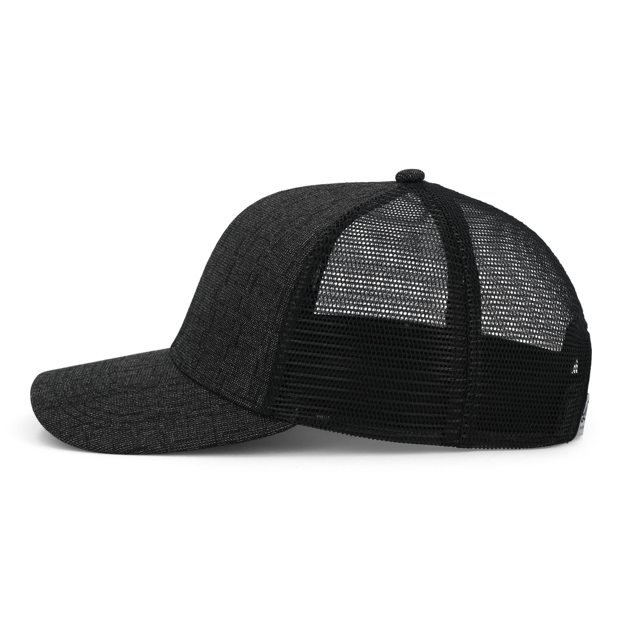 Monochromatic Trucker Hat Black/Black