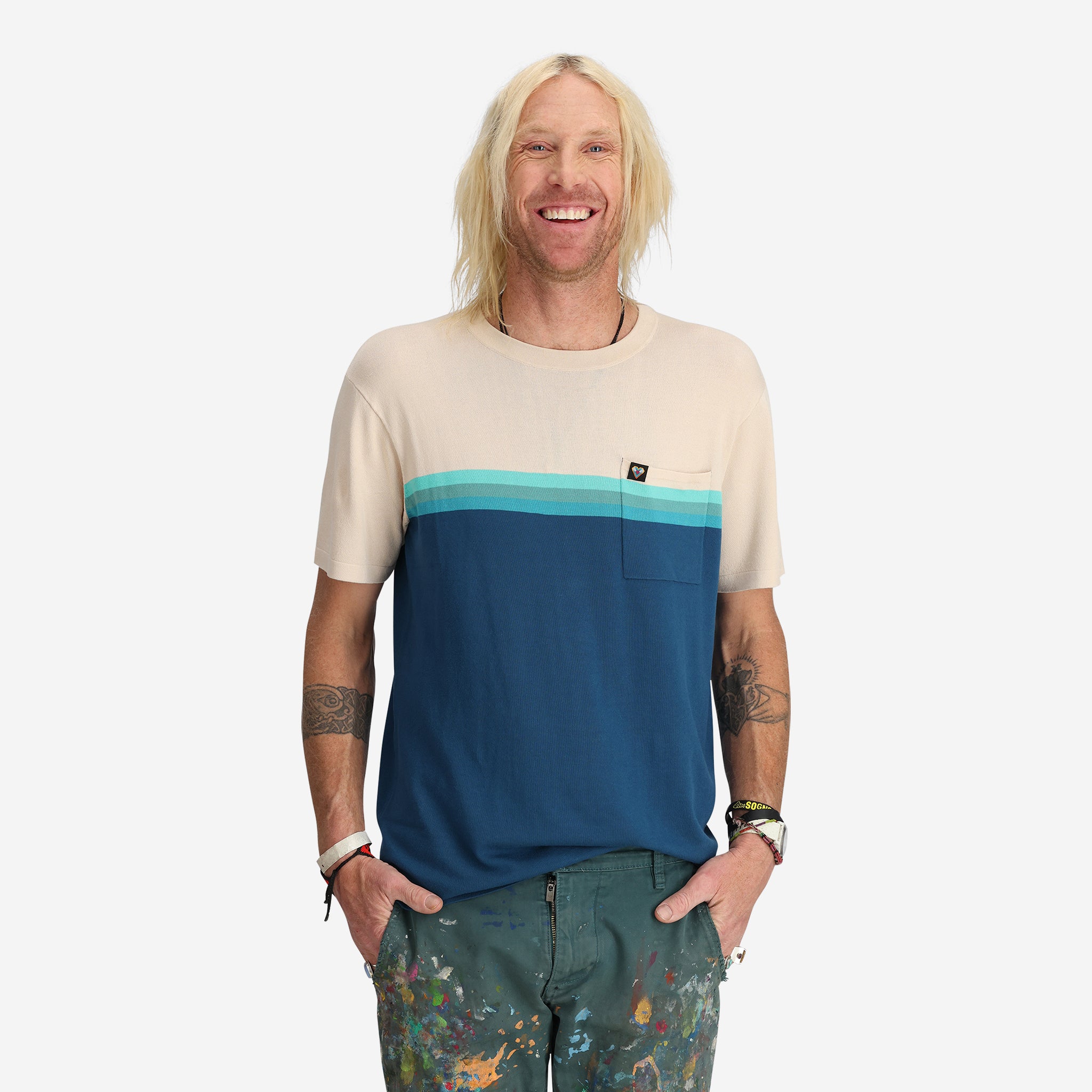 Men's Open Hearts Voyager Knit Tee