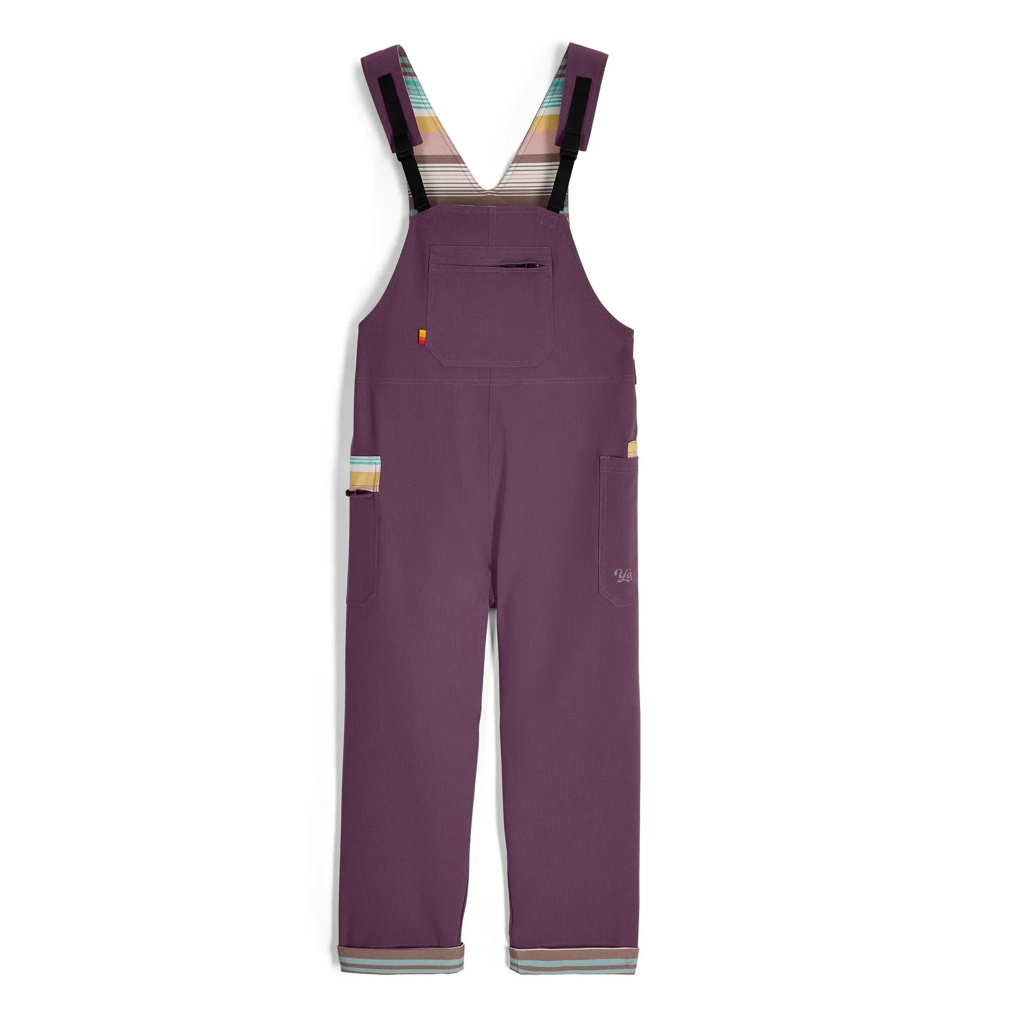 Women's Boardwalk All Day Overalls in Faded Purple