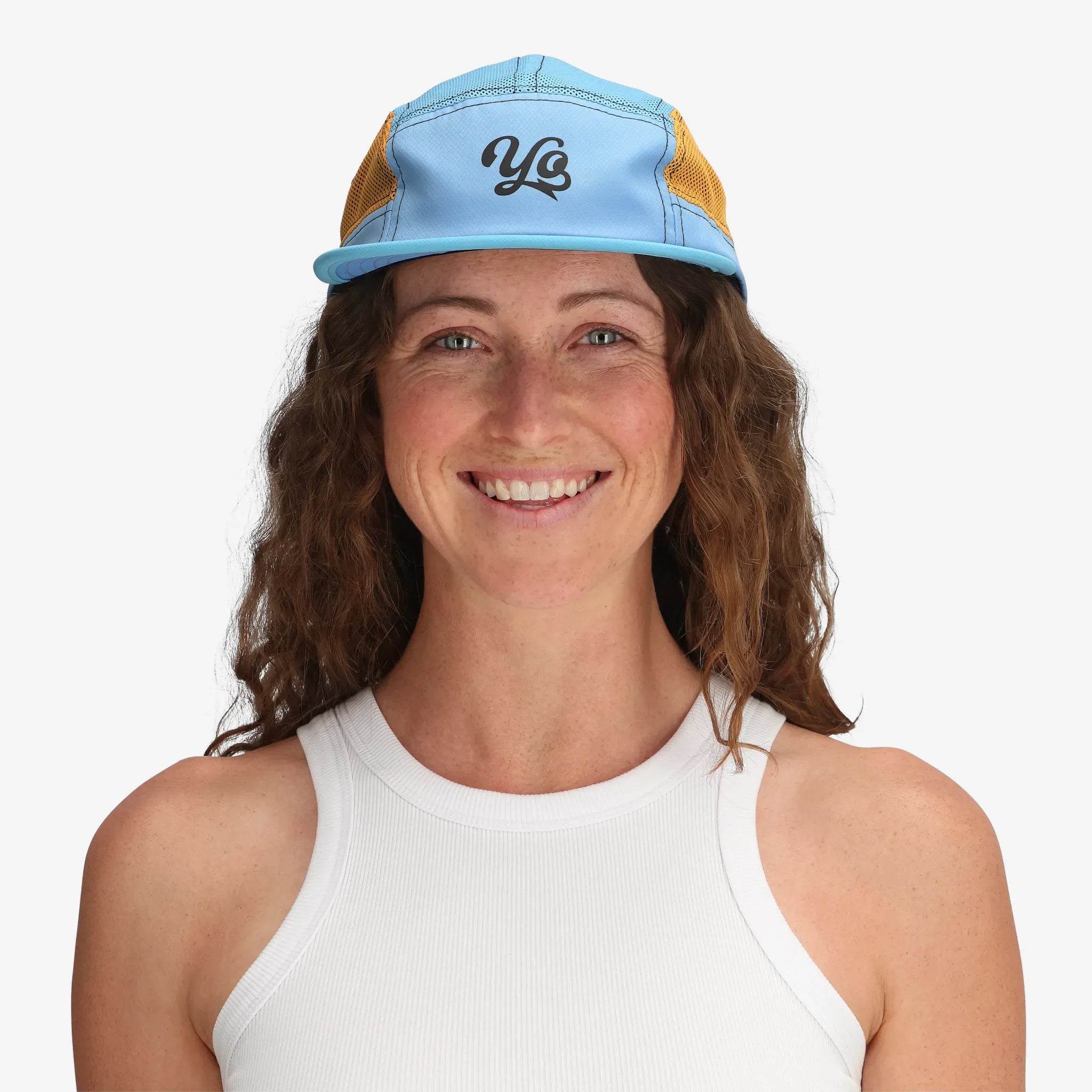 Elevation Series Running Hat in Blue Sky