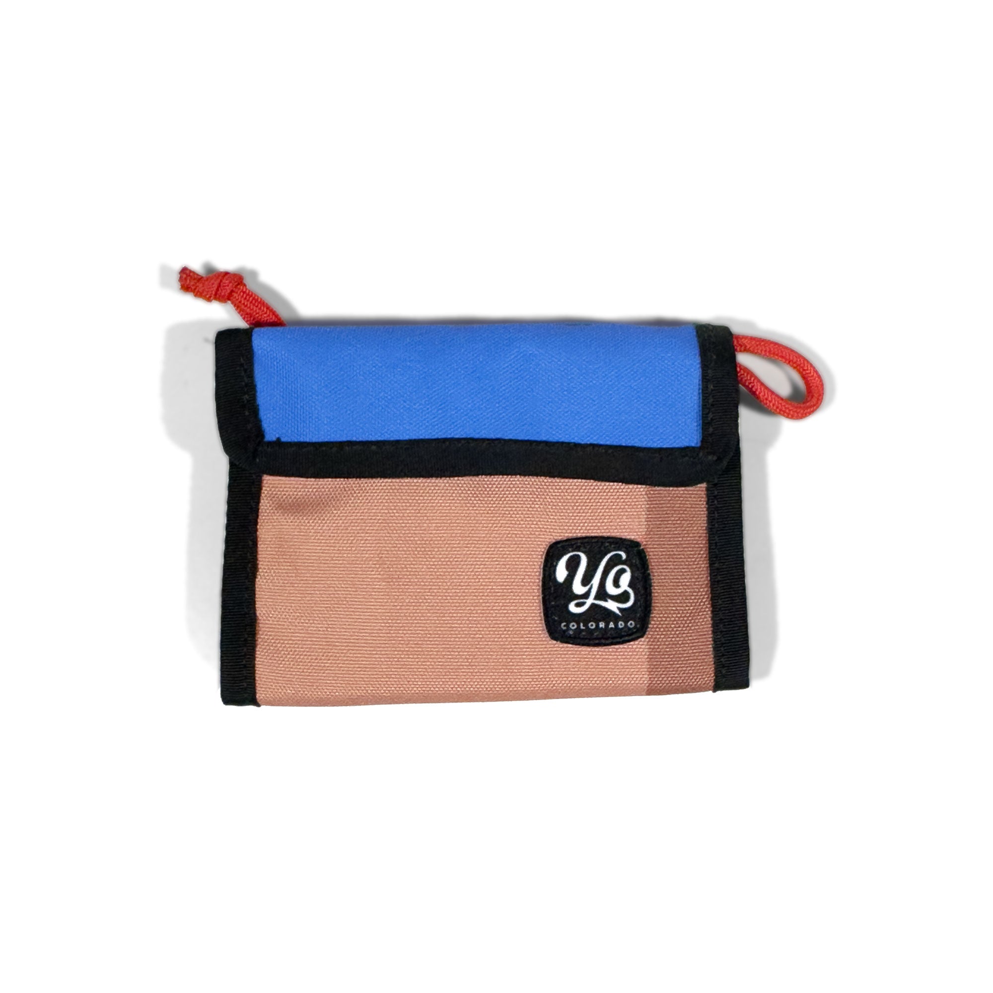 The Summit Wallet Upcycled Trifold Velcro Wallet