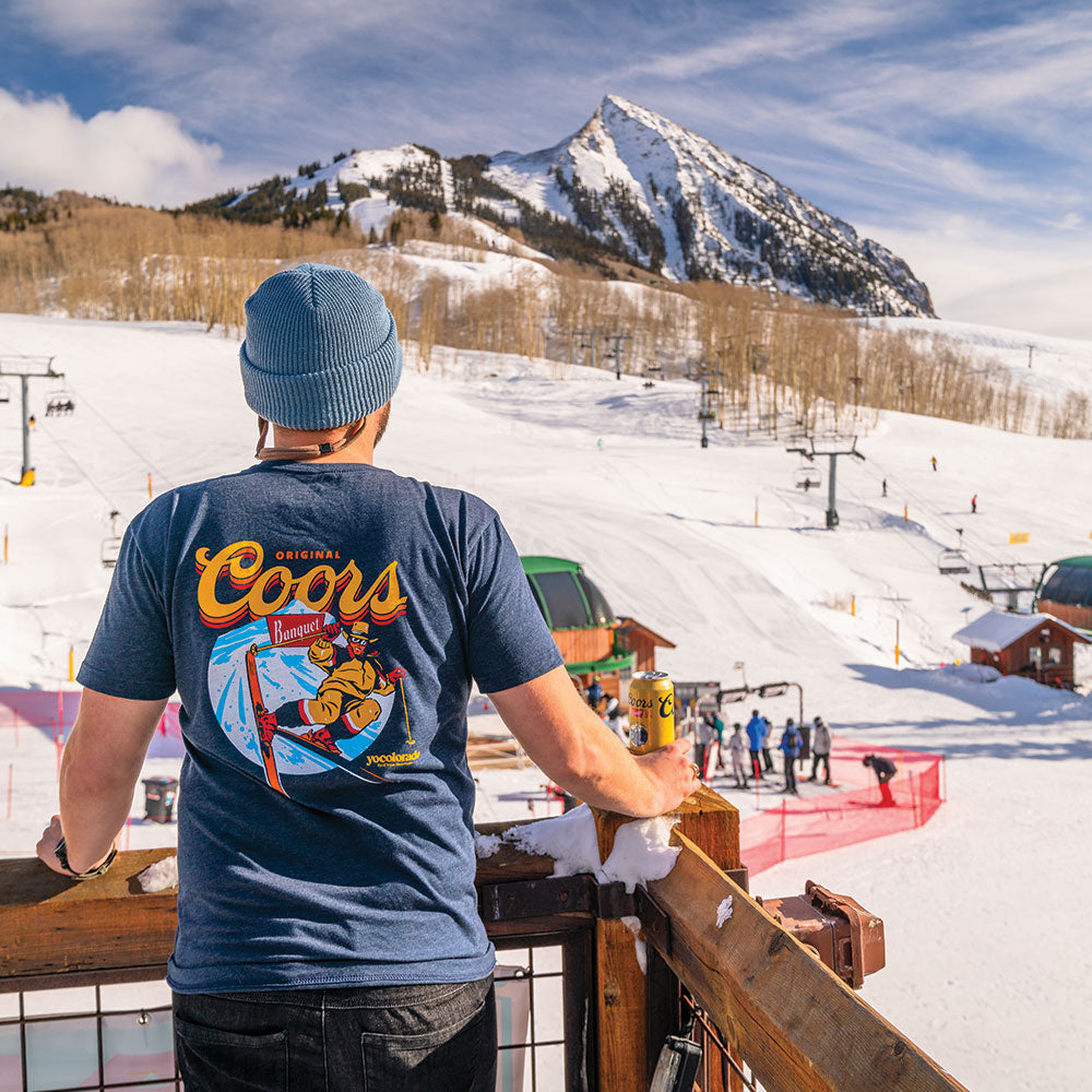 Unisex Coors Banquet On The Slopes T-Shirt - LIMITED EDITION