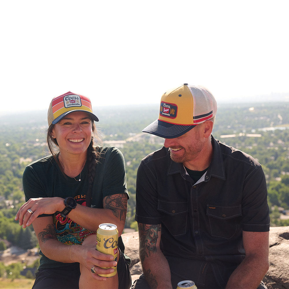 Coors Banquet x YoColorado Golden Retro Ranger Trucker Hat - LIMITED EDITION