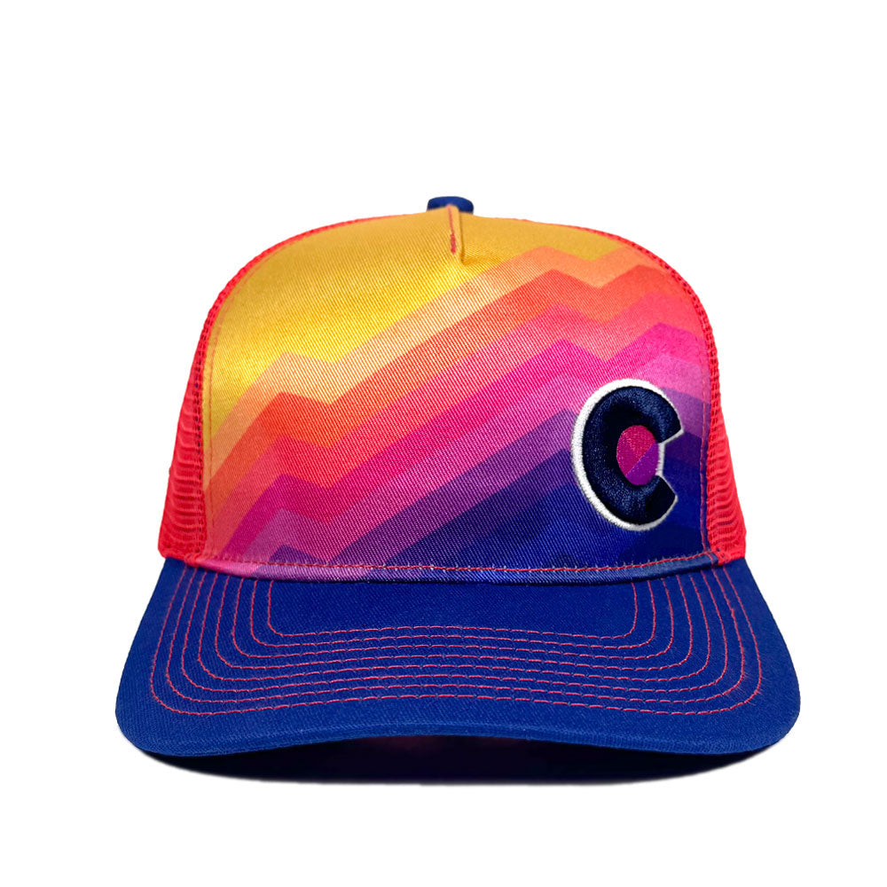 Alpenglow Divide Trucker Hat