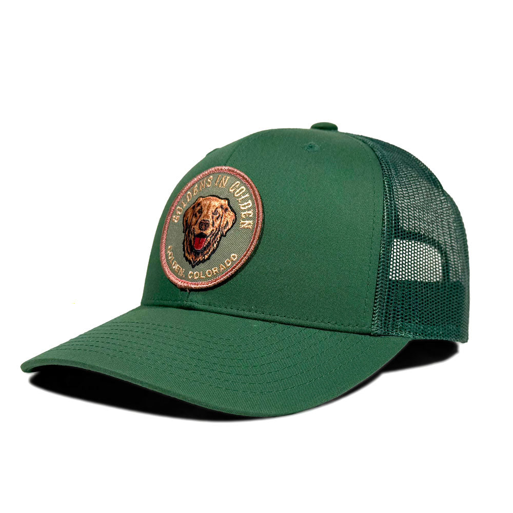 Goldens in Golden 2025 Official Trucker Hat - Evergreen