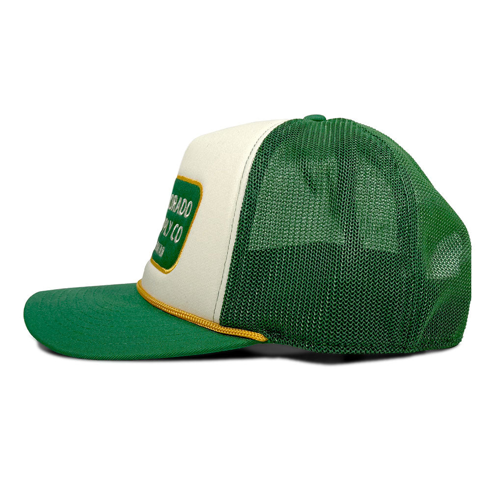 YO Colorado Supply Co Foam Trucker in Green