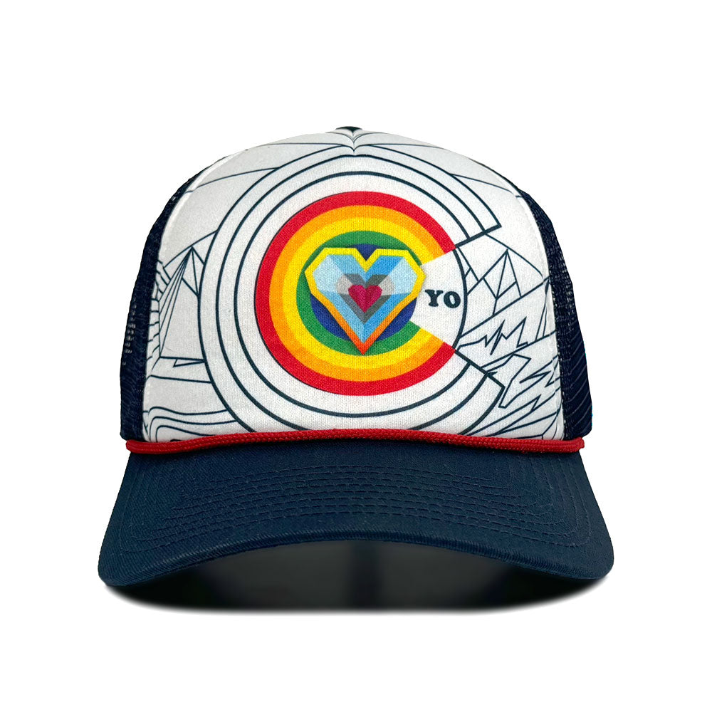 Open Hearts Collection Foam Trucker Hat - LIMITED EDITION