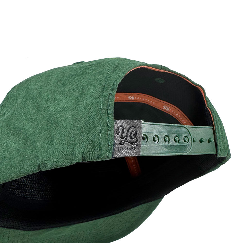 Mountain C Rope Hat in Forest Green