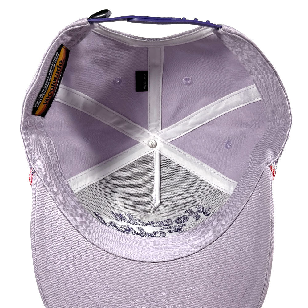 Kids' Howdy Golden Purple Trucker Hat