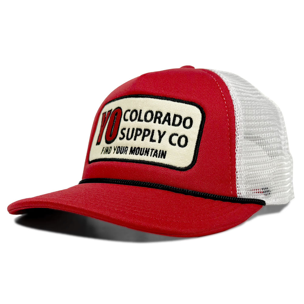 YO Colorado Supply Co Foam Trucker in Red