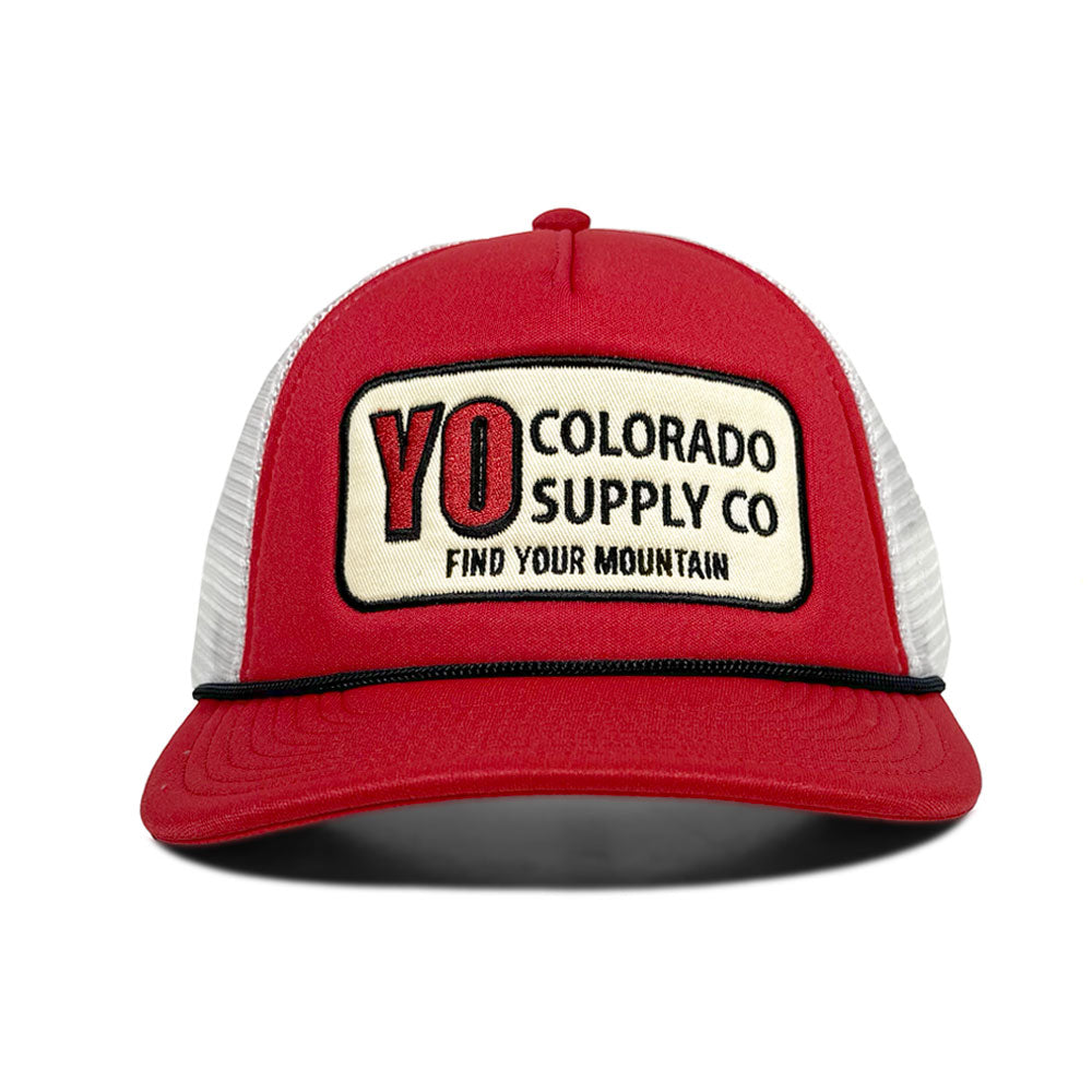 YO Colorado Supply Co Foam Trucker in Red