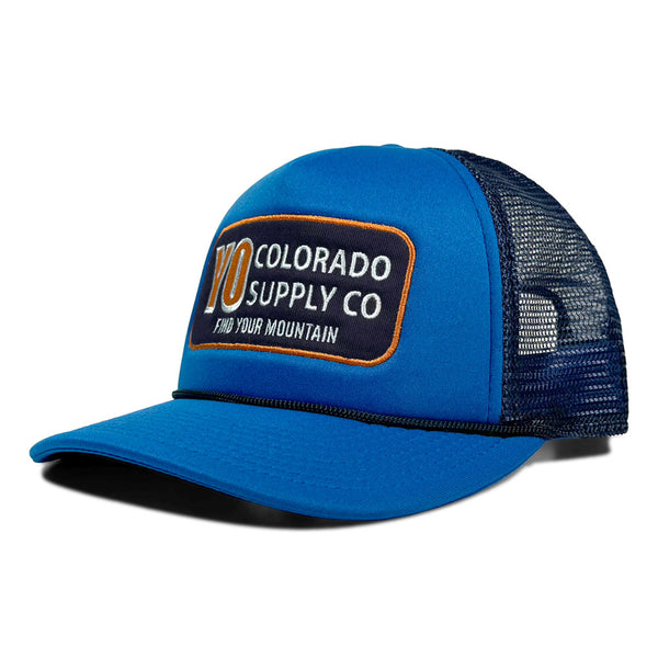 ハット YOUHEE YOUHEE LETTERING TRUCKER CAP BLUE DSC09987.jpg?v=1745558028&
