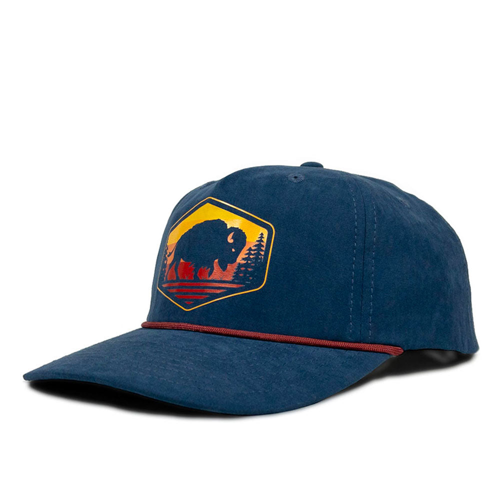 Triggered Buffalo Snapback Rope Hat