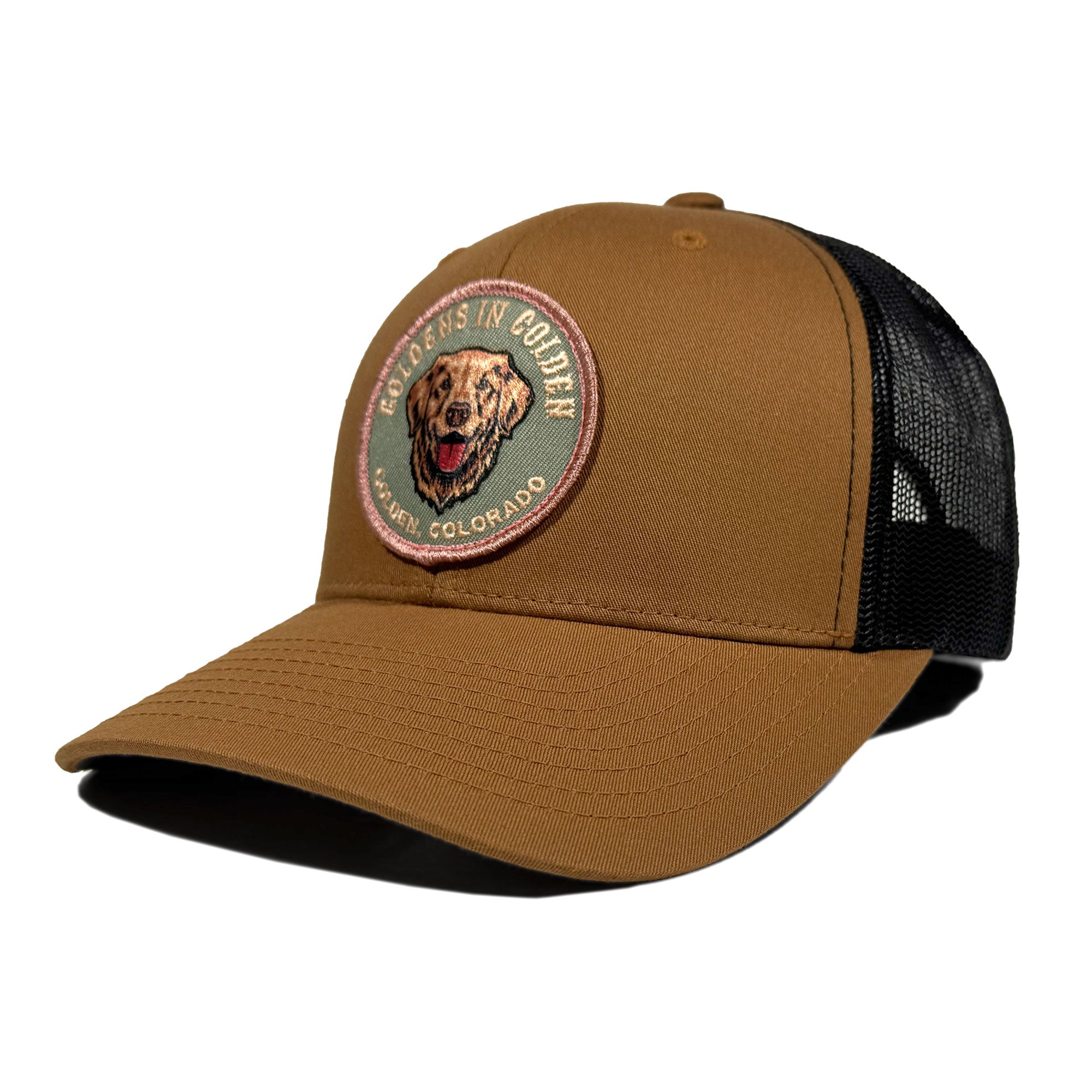 Goldens in Golden 2025 Official Trucker Hat - Copper/Black