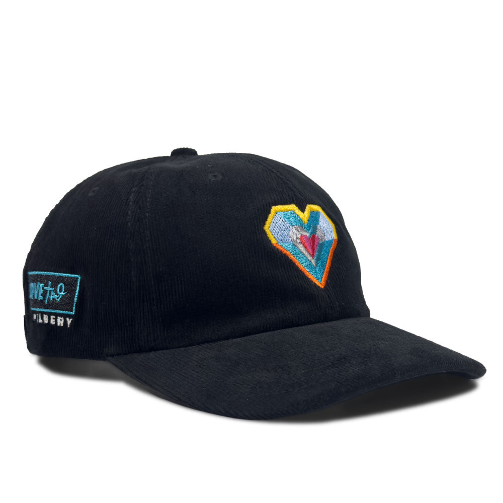 Open Hearts Collection Corduroy Hat - LIMITED EDITION