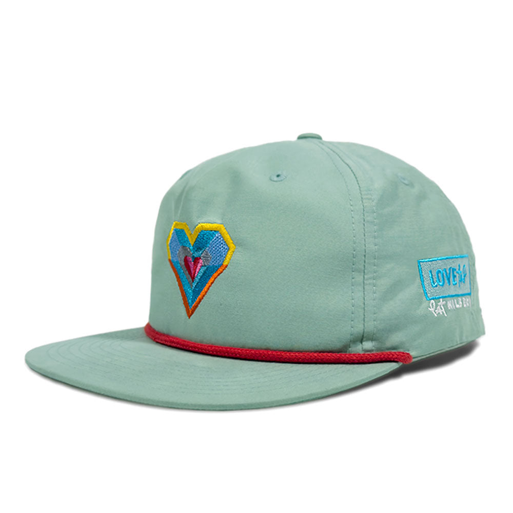Open Hearts Collection Rope Hat - LIMITED EDITION