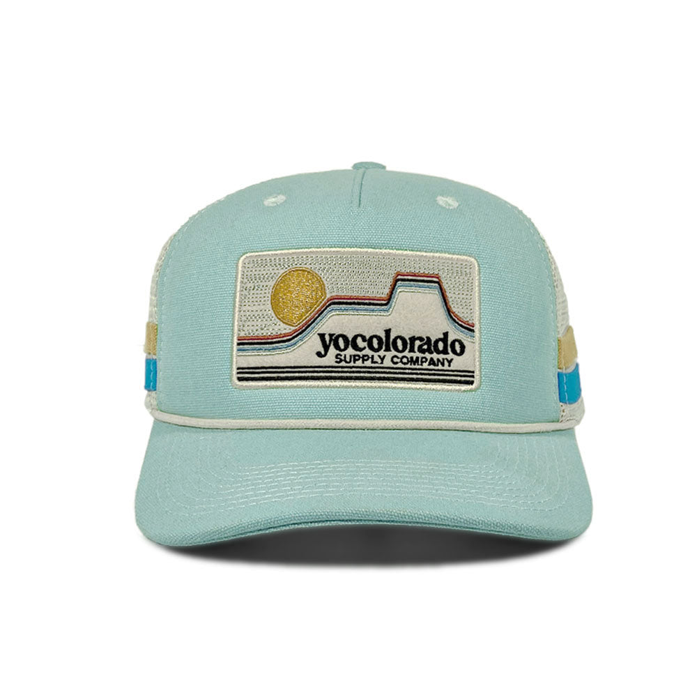 Retro Summer Sky Trucker Hat