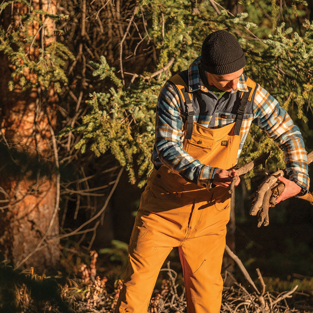 Men's Jethro Overall in Goldenrod