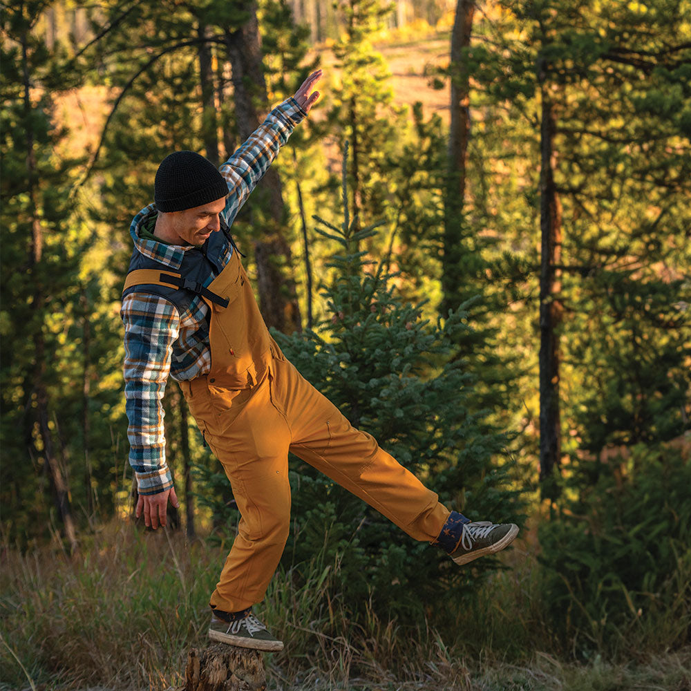 Men's Jethro Overall in Goldenrod