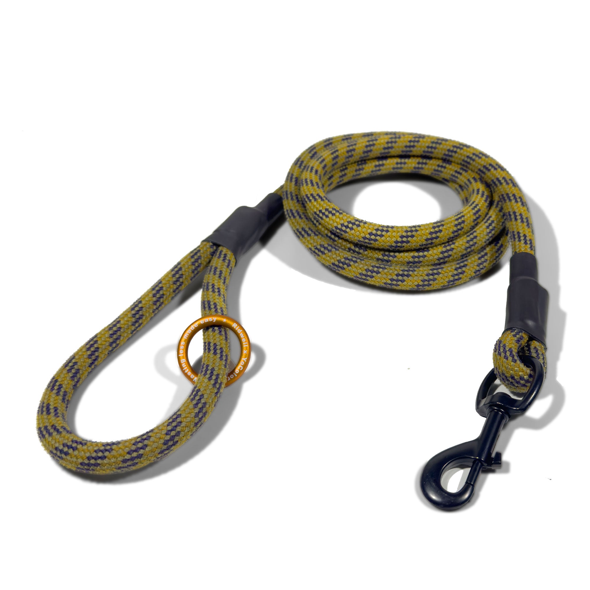 Best Buddy Upcycled Dog Leash - Yellow Jacket
