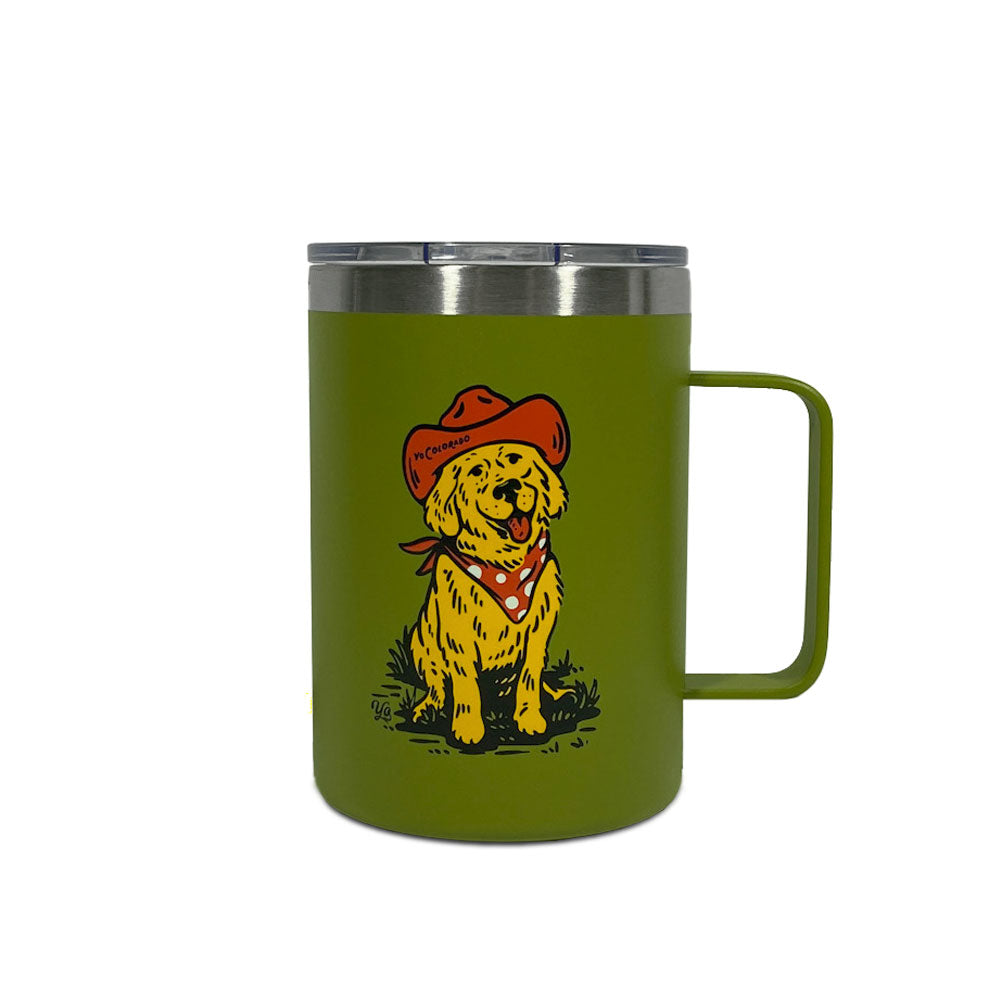 Golden Dog Days Insulated Mug