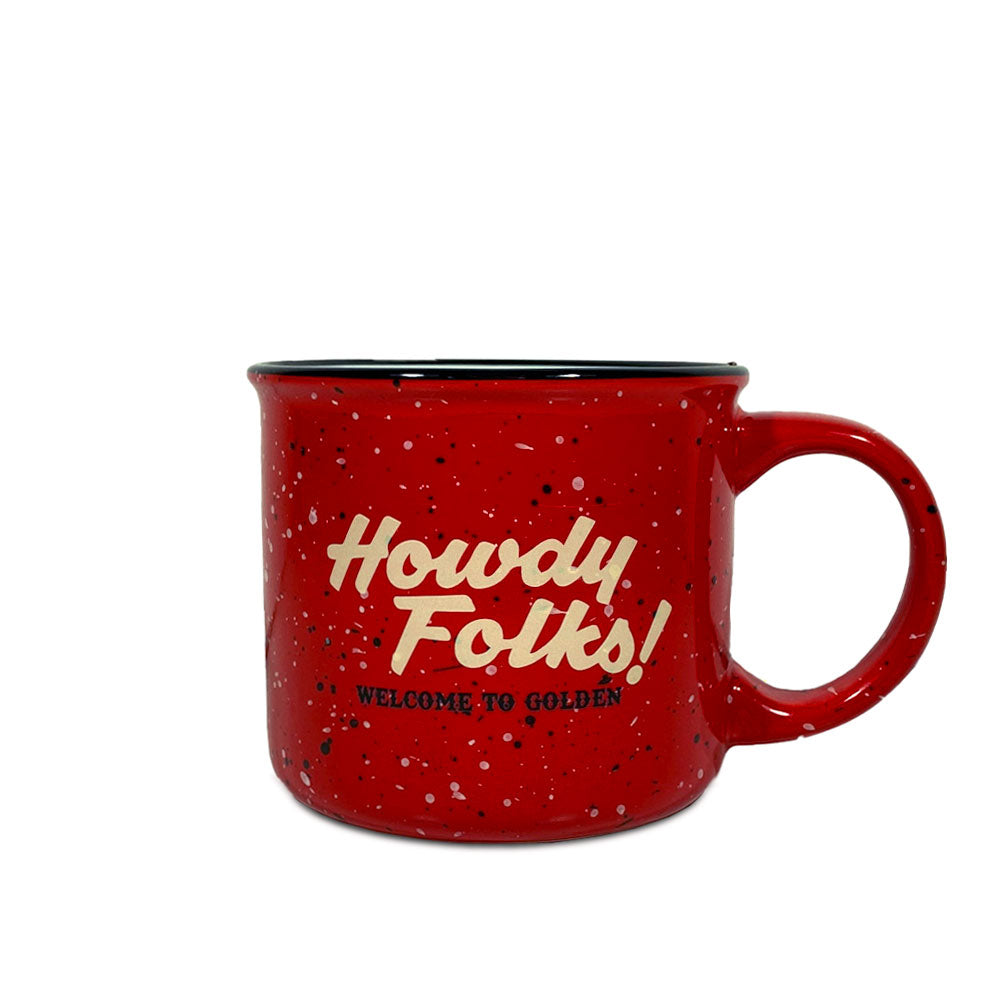 Howdy Folks Ceramic Mug