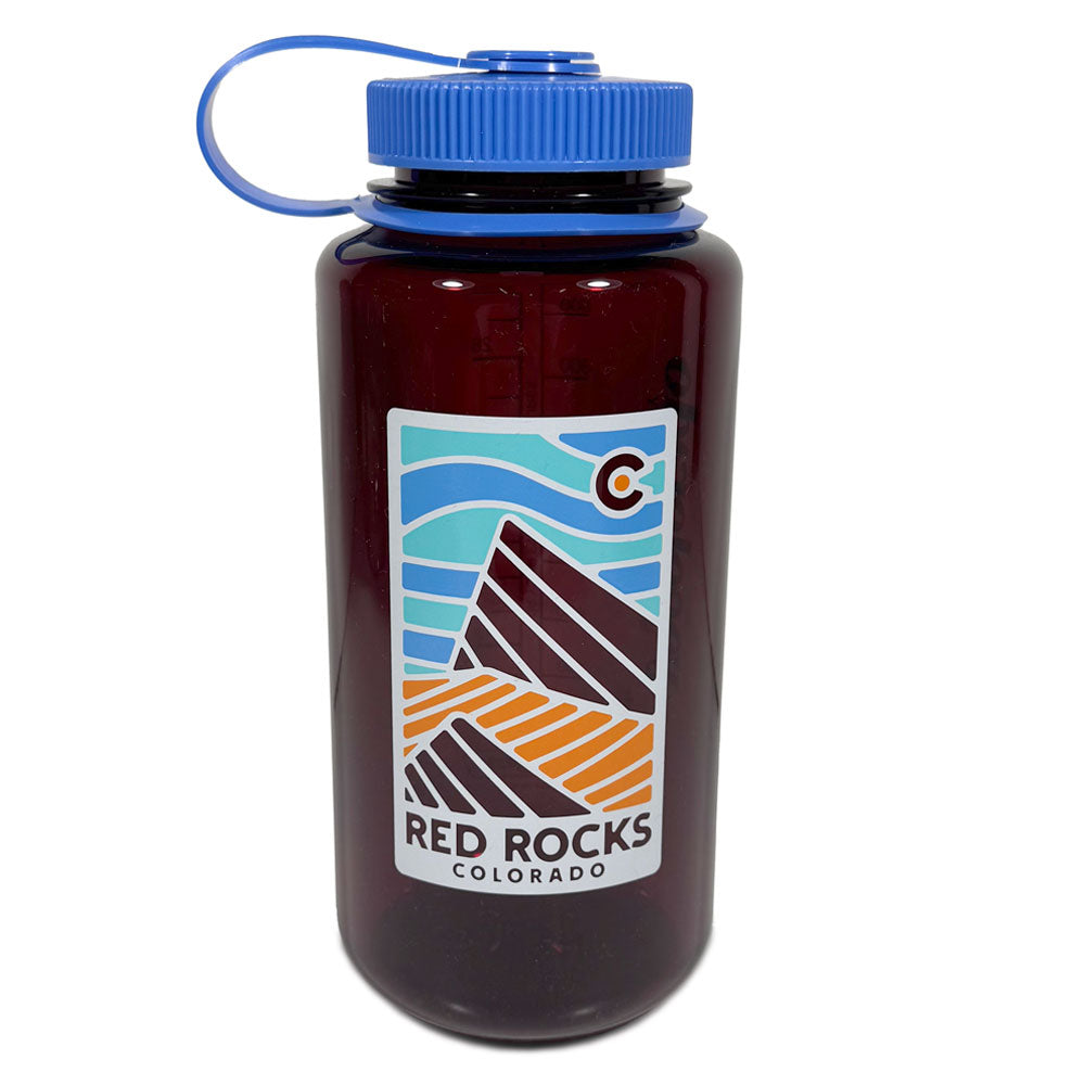 Red Rocks Sky Nalgene Water Bottle