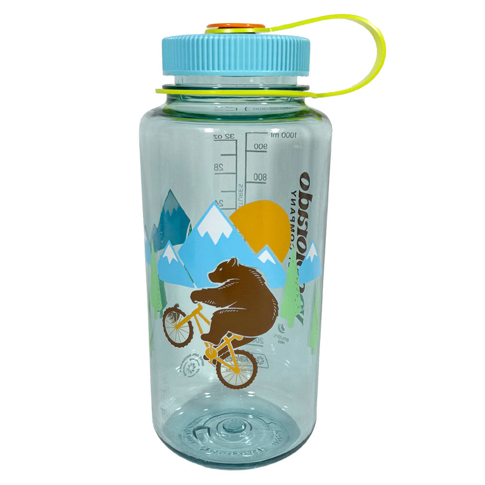 Wheelie Bear Nalgene Water Bottle