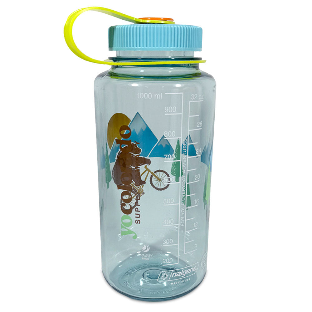 Wheelie Bear Nalgene Water Bottle