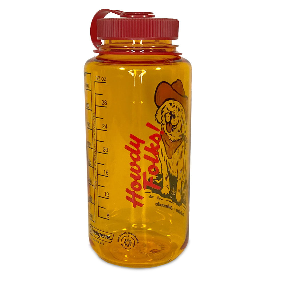 Golden Dog Days Gold Nalgene Water Bottle