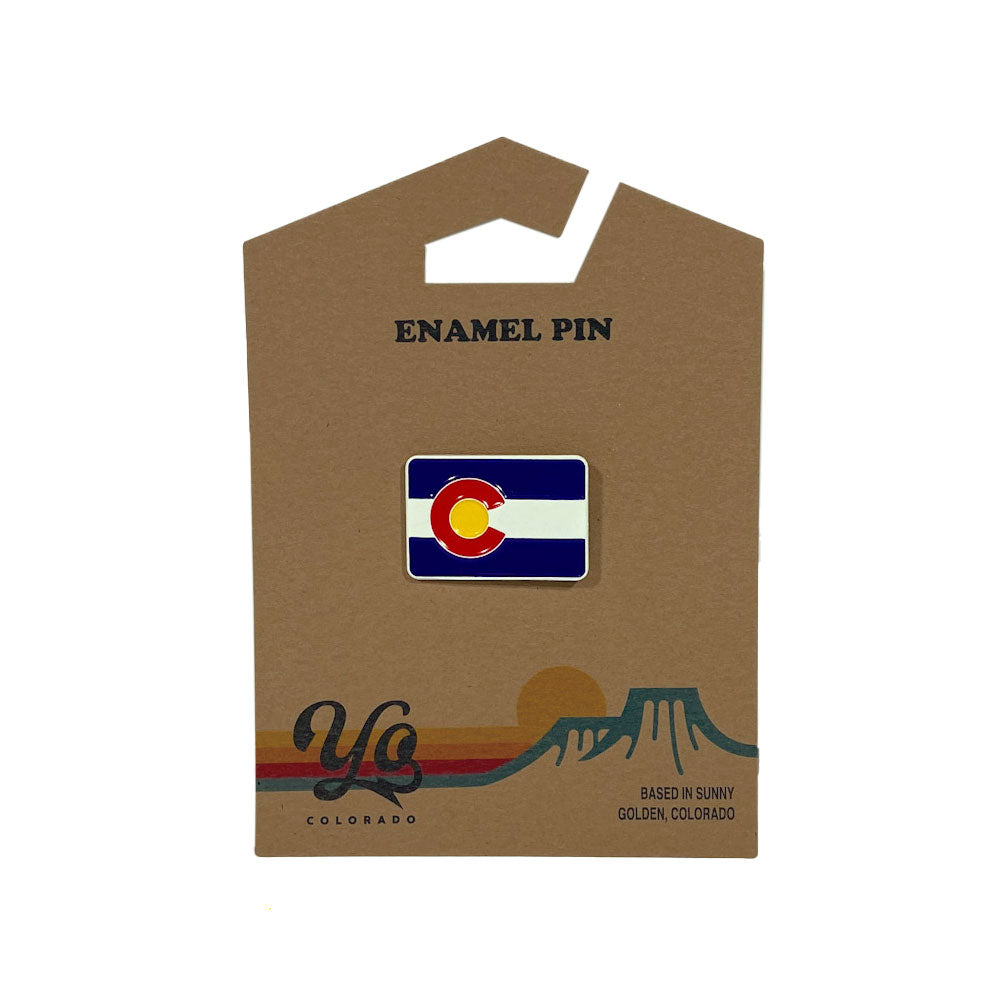 Colorado Flag Enamel Pin